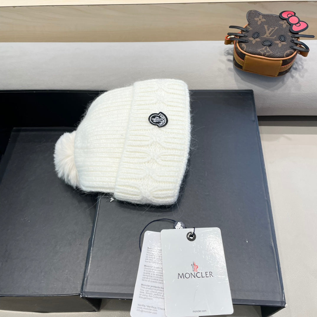 Moncler Plush Beanie - image 3