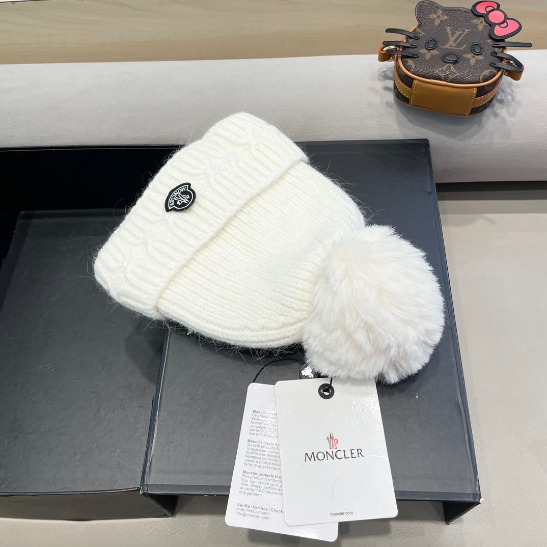 Moncler Plush Beanie - image 7