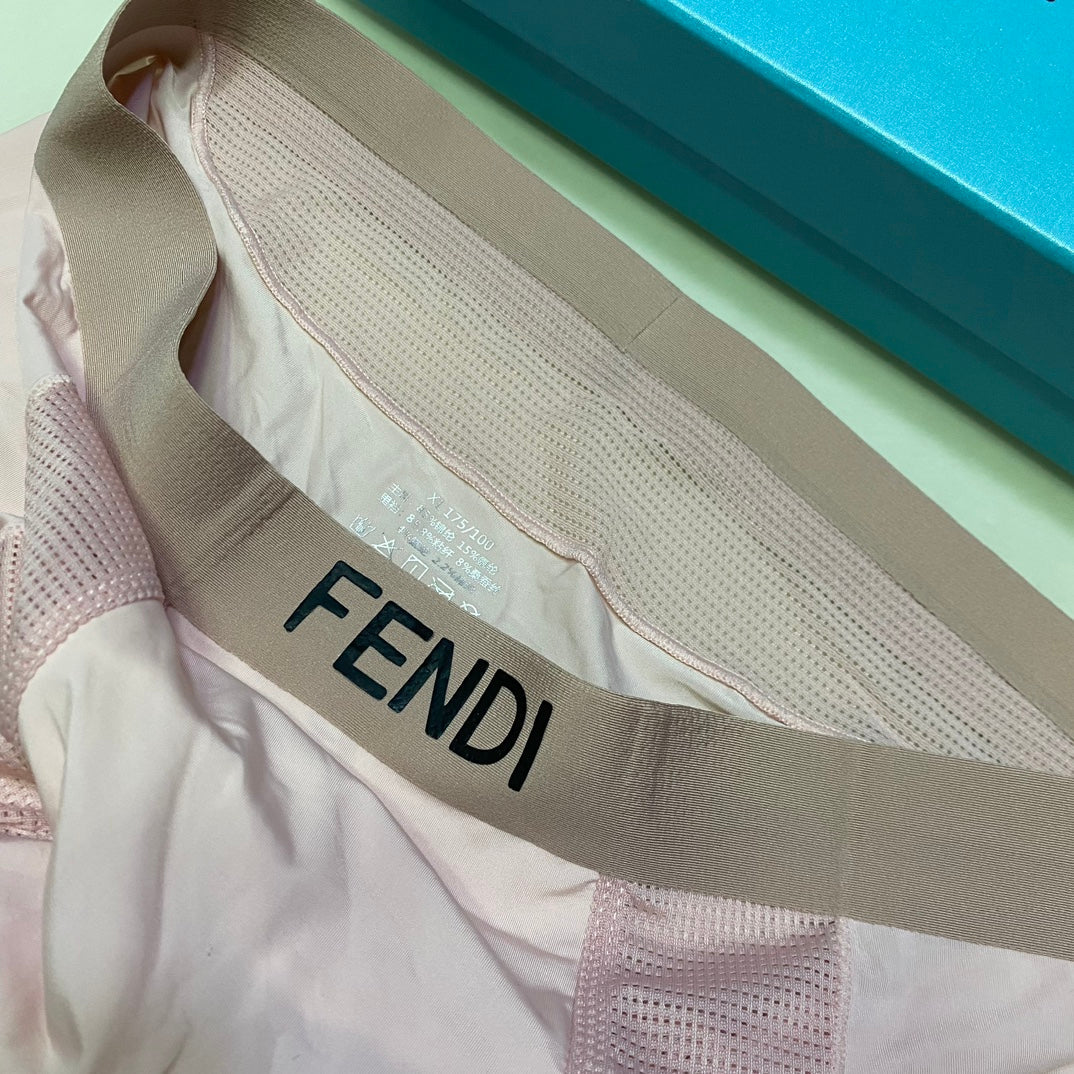 Fendi Logo Waistbands Men's Boxer Briefs - 3-Piece Box