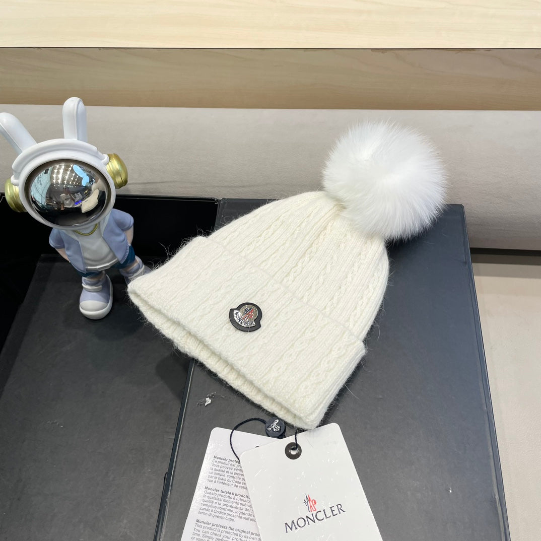 Cable Knit Beanie - image 2