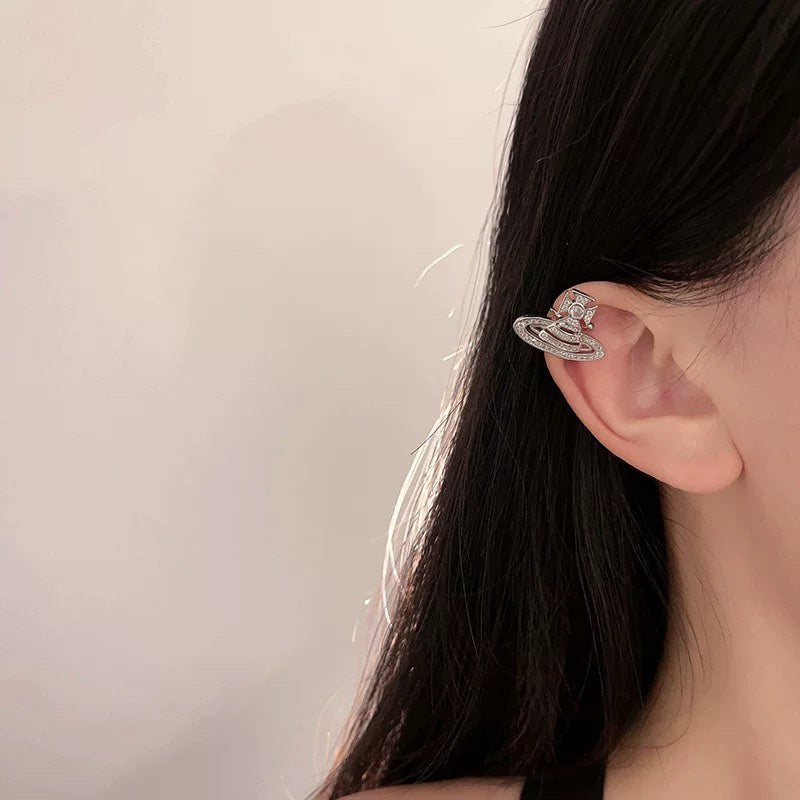Martin Graham stud earrings in polished metal-tone – main product view