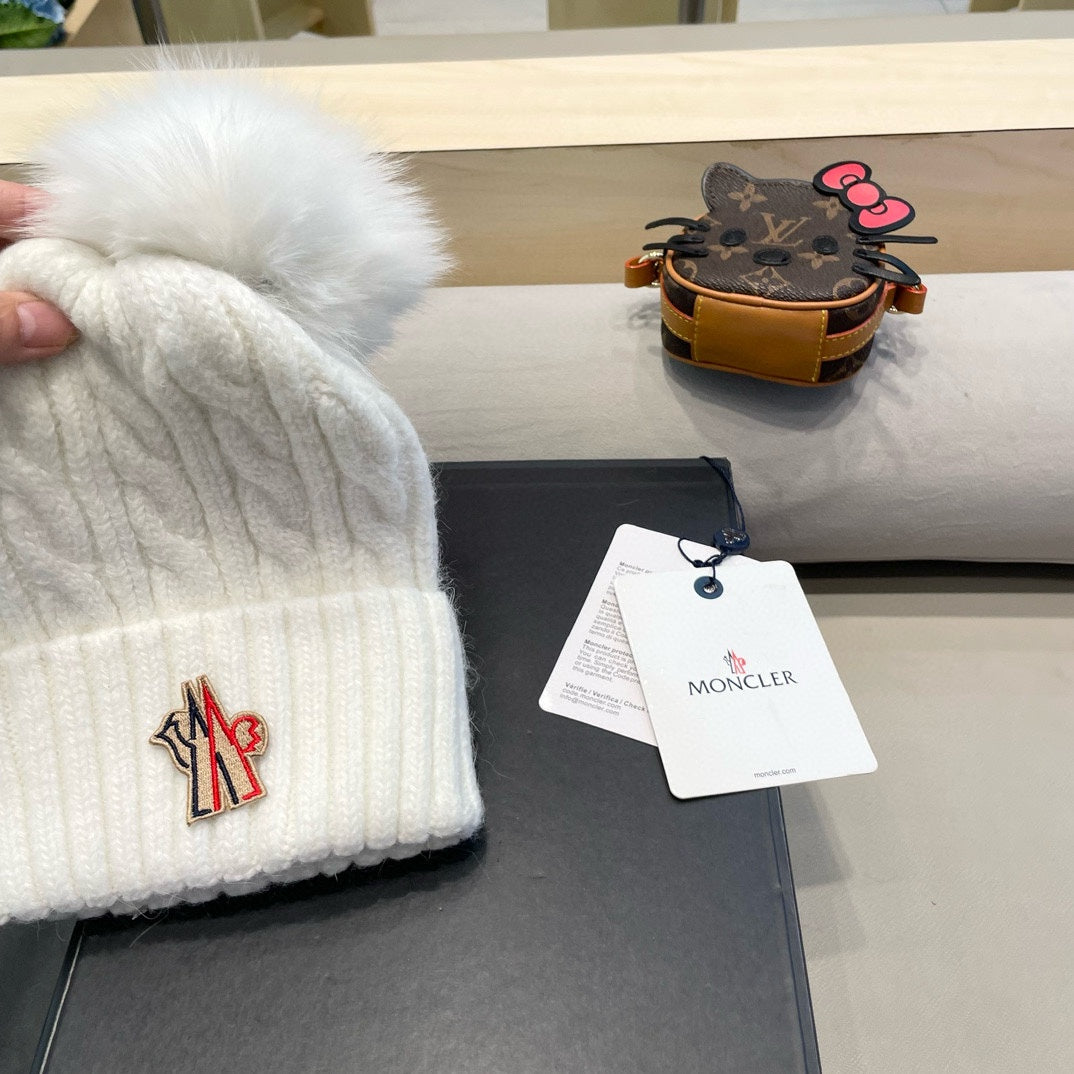 Cable Knit Beanie - image 6