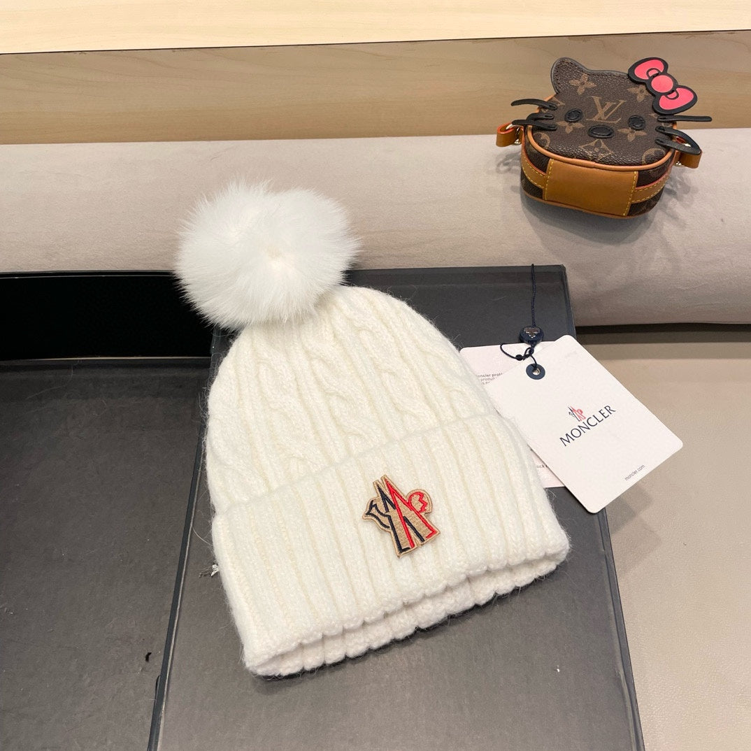 Cable Knit Beanie - image 3