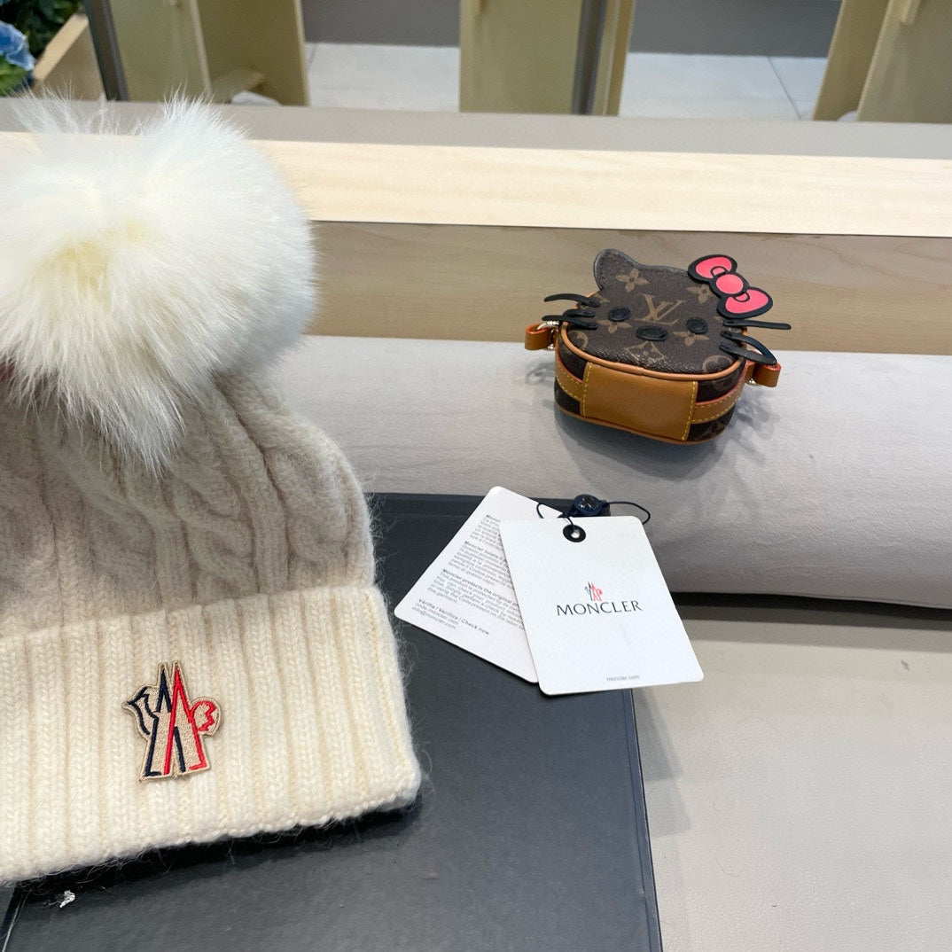 Cable Knit Beanie - image 6