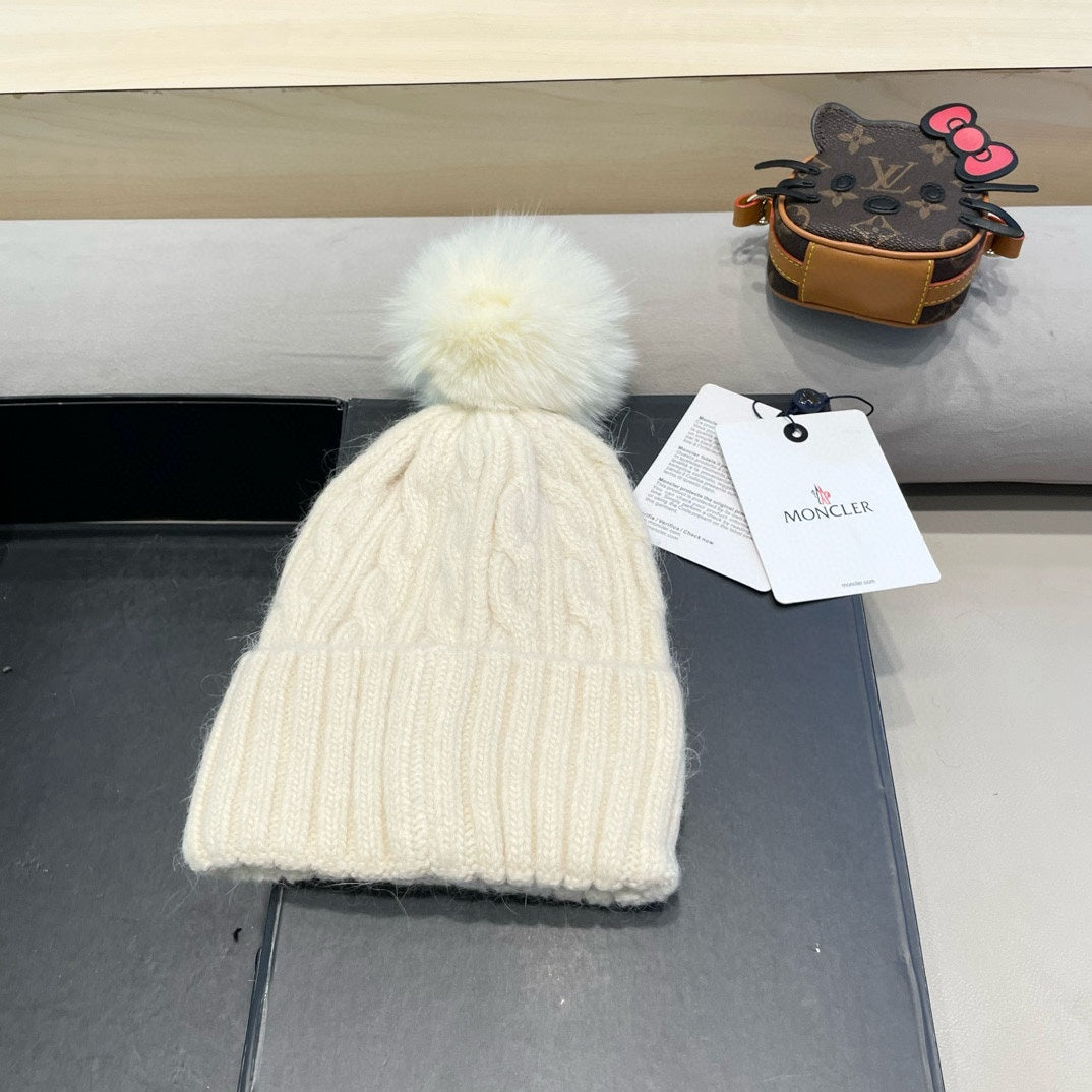 Cable Knit Beanie - image 7