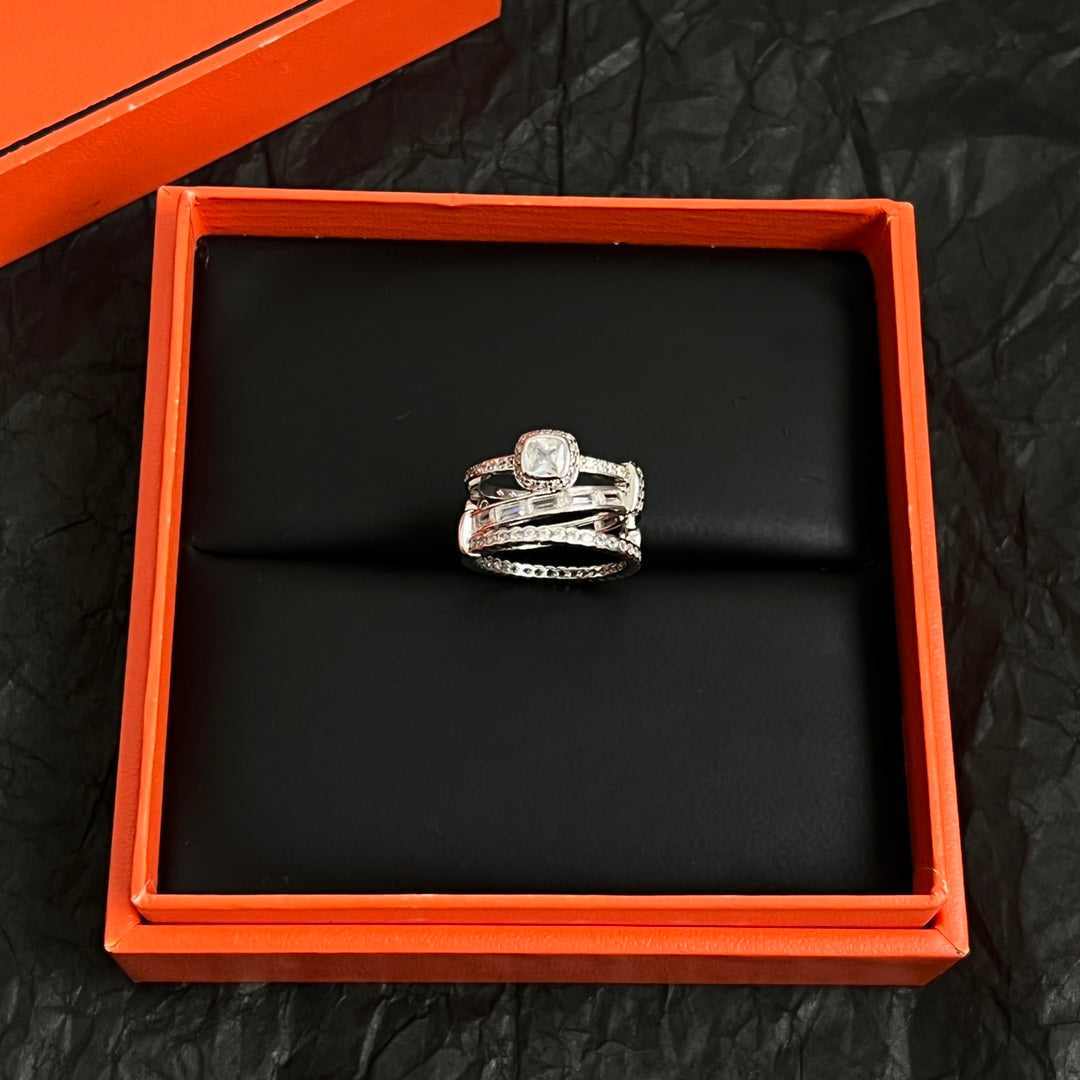 Martin Graham ring in polished metal-tone – main product view