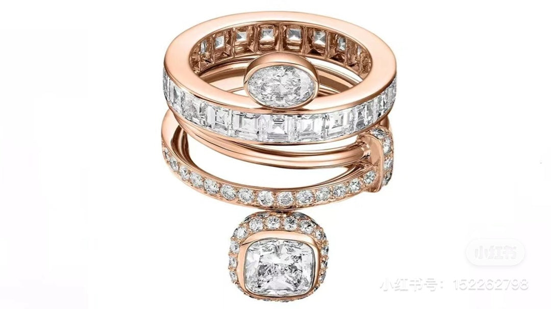 Martin Graham ring in polished metal-tone – front product view