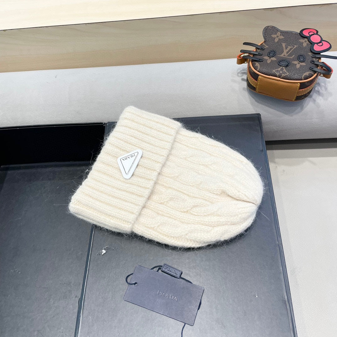 Prada Cable Knit Beanie - image 8