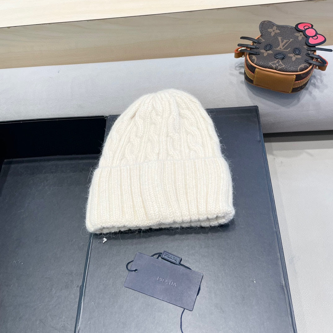 Prada Cable Knit Beanie - image 7