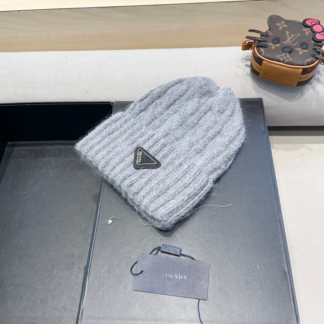 Prada Cable Knit Beanie - image 2