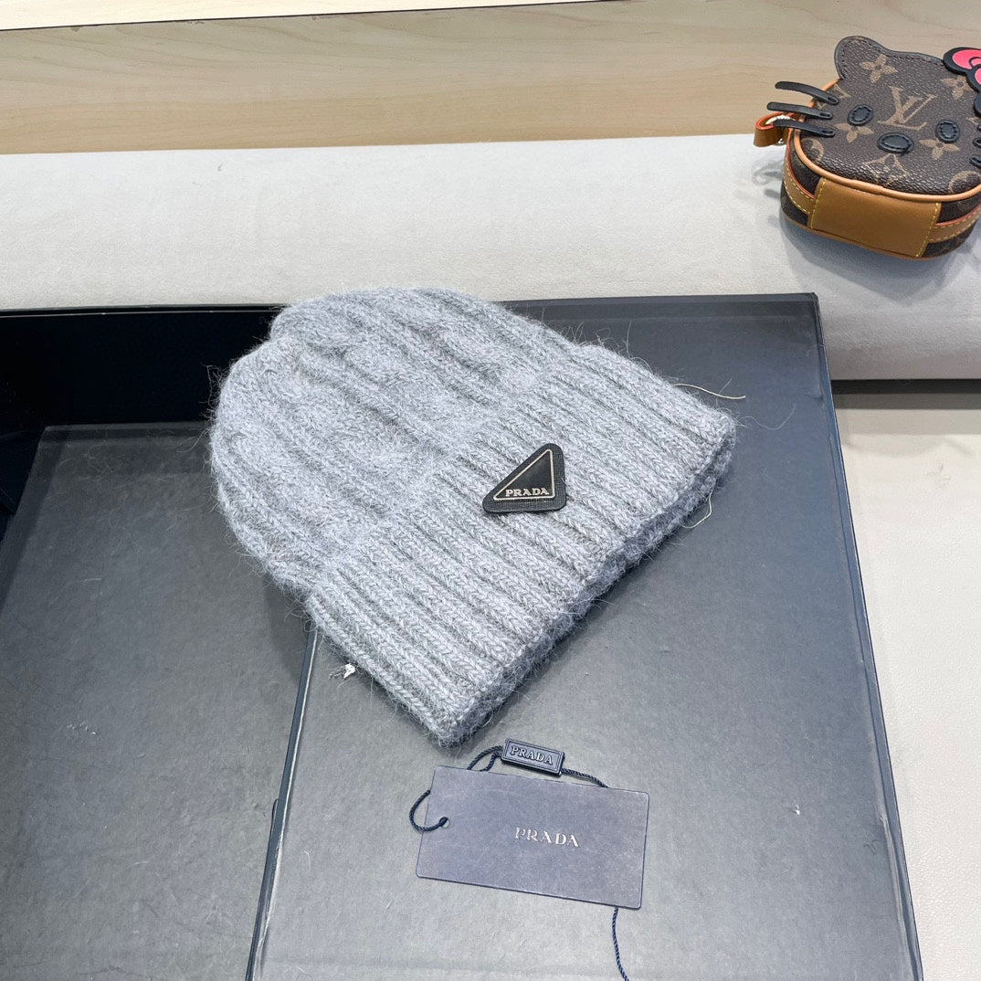 Prada Cable Knit Beanie - image 3