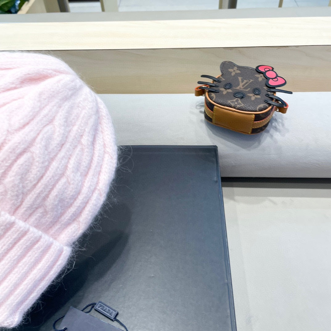 Prada Cable Knit Beanie - image 6