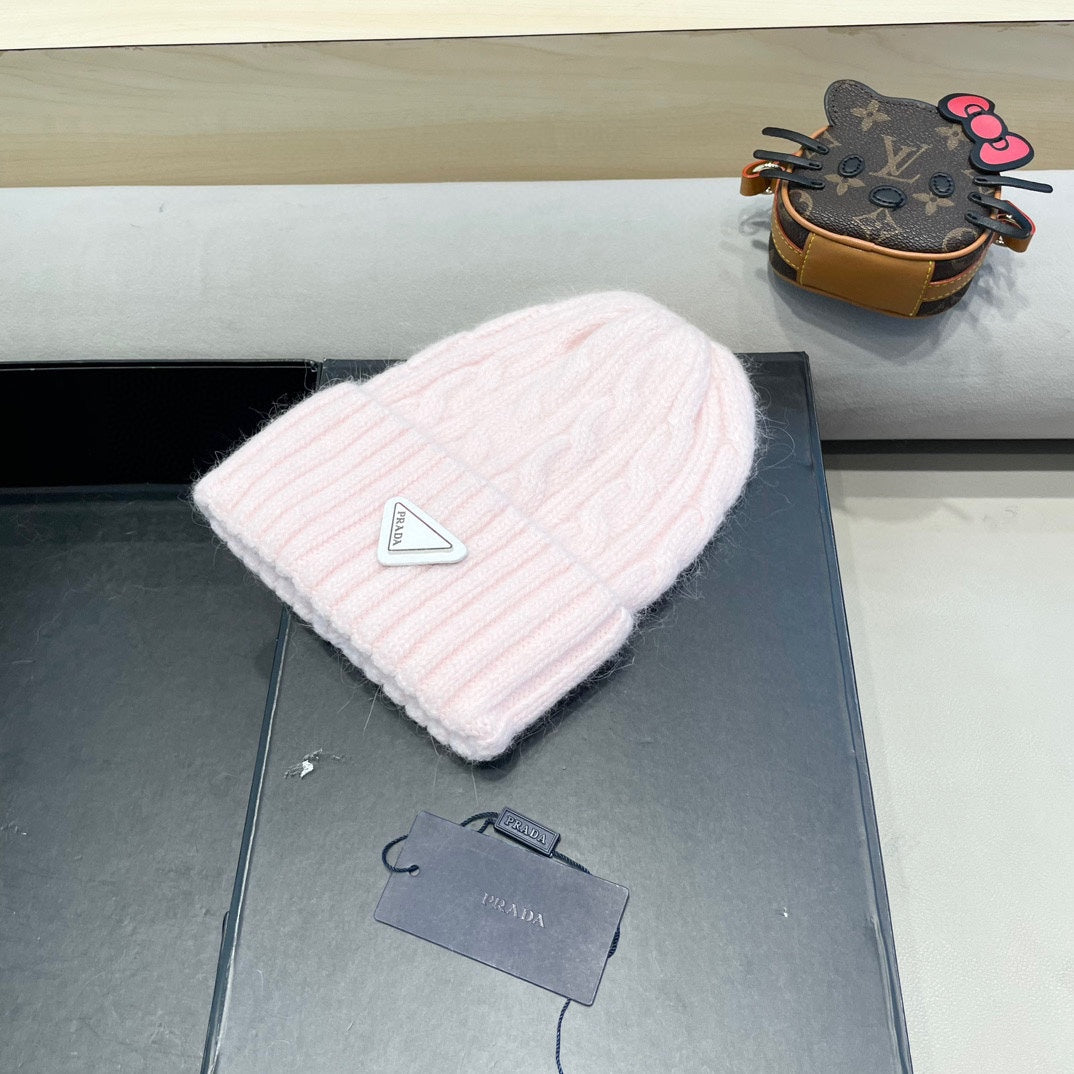 Prada Cable Knit Beanie - image 2