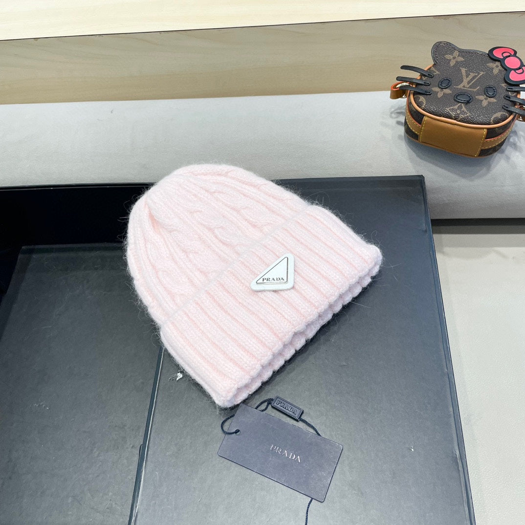 Prada Cable Knit Beanie - image 3