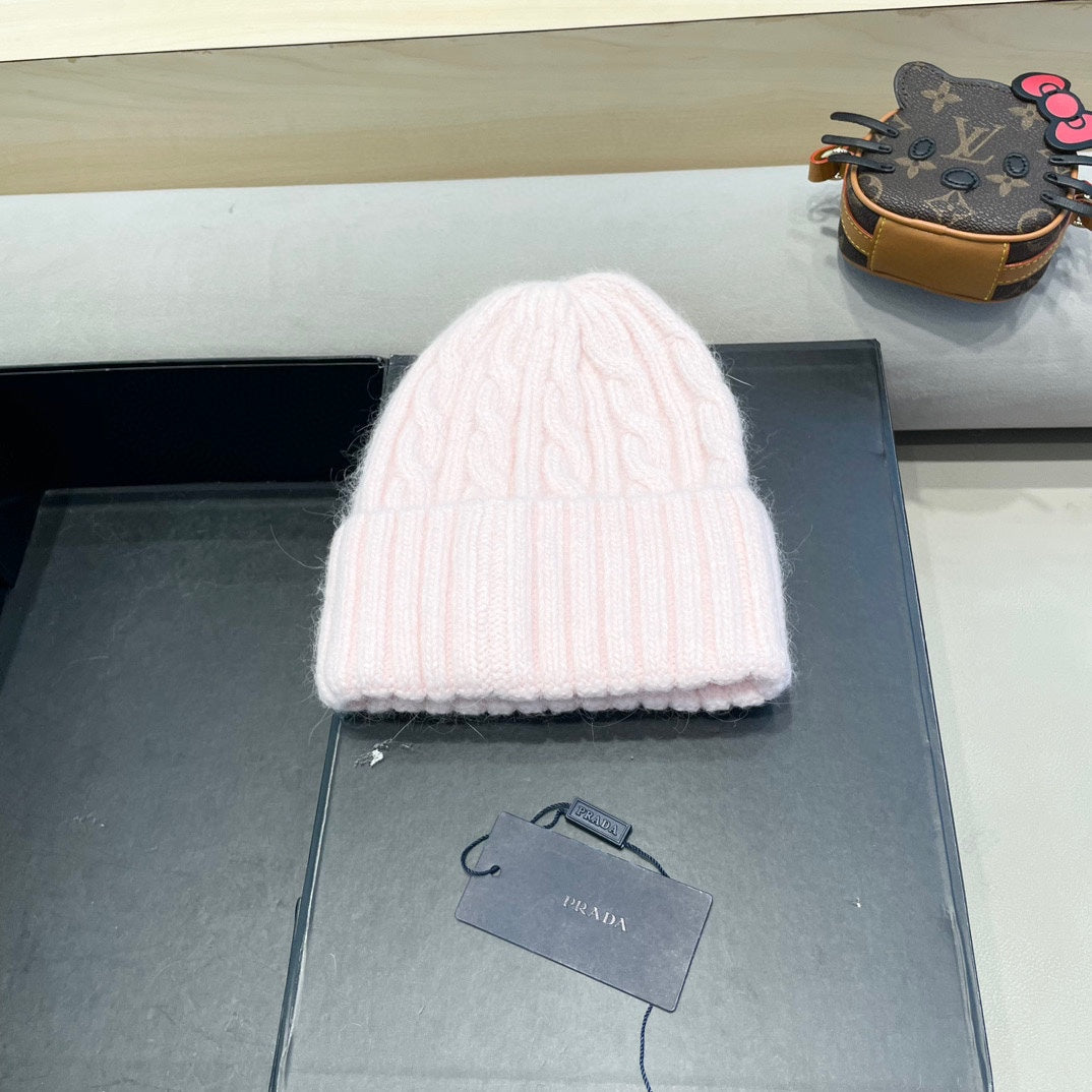 Prada Cable Knit Beanie - image 7