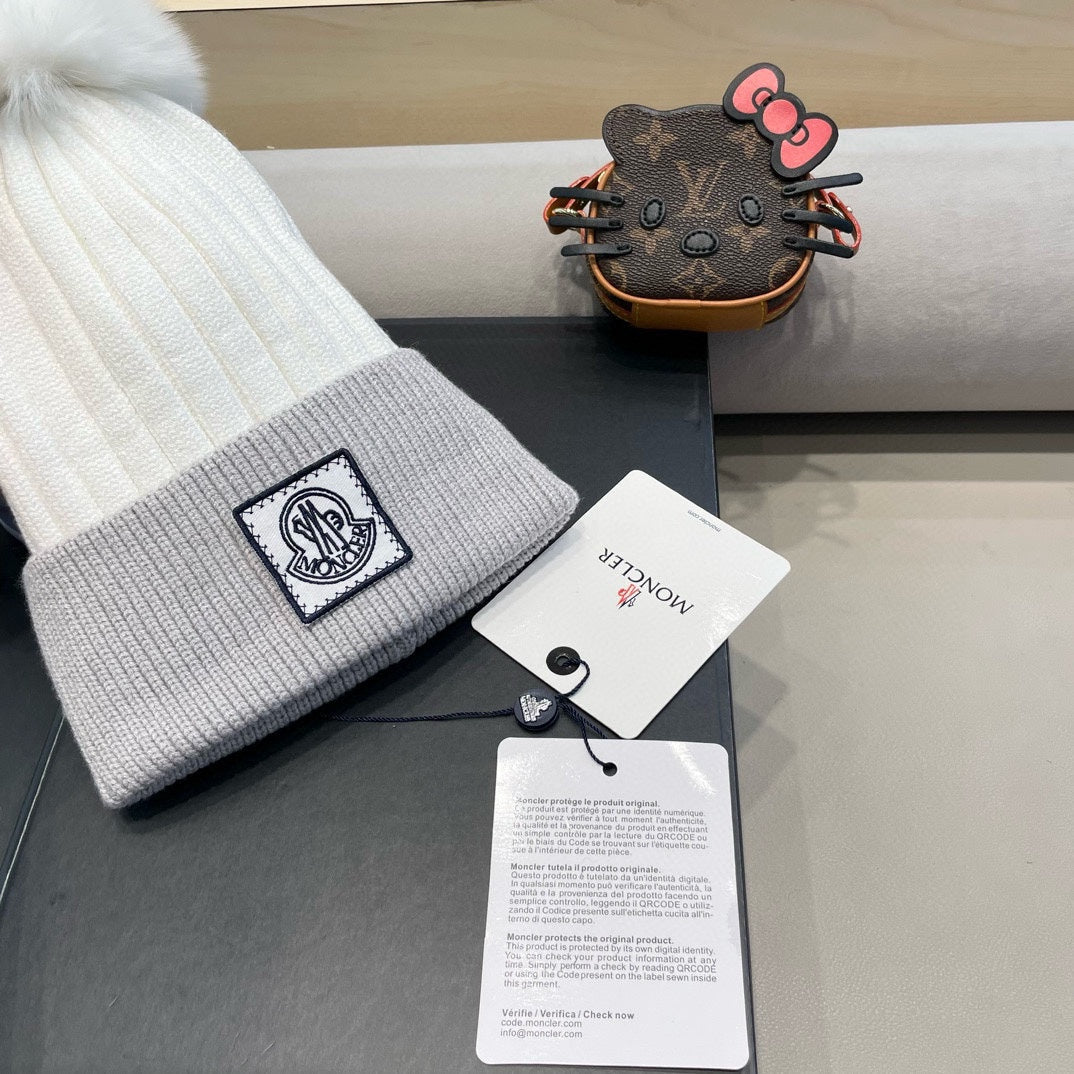 Moncler Cashmere Beanie - image 4