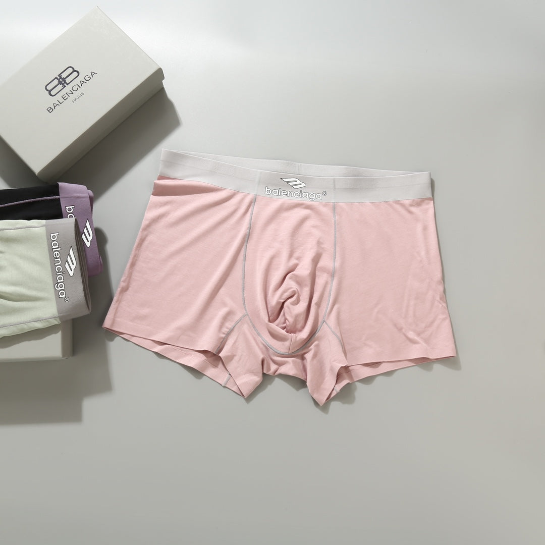 Balenciaga Modal-Blend Men's Underwear - 3-Piece Box