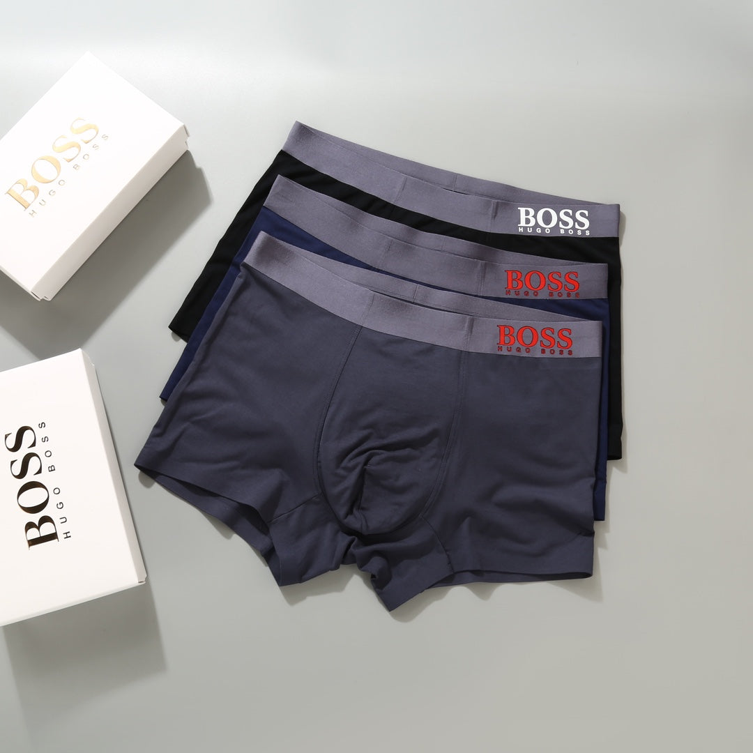 Modal Men's Boxer Briefs - 3-Piece Box