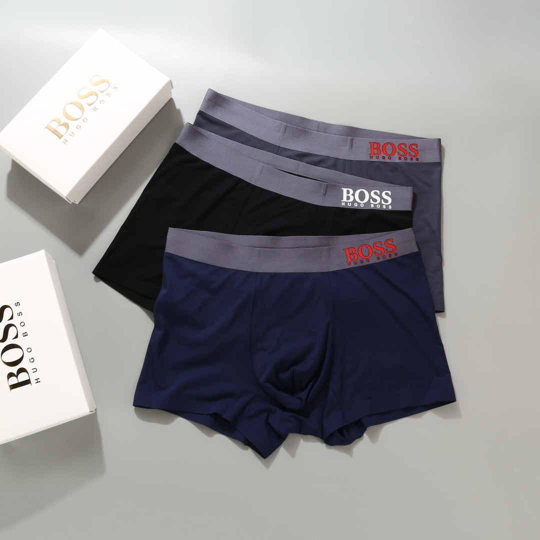 Modal Men's Boxer Briefs - 3-Piece Box