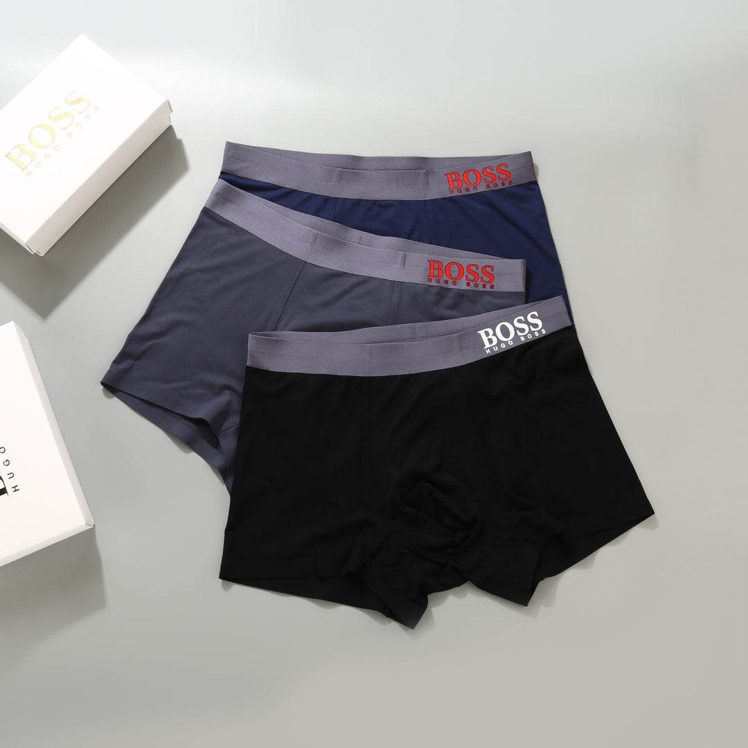 Modal Men's Boxer Briefs - 3-Piece Box