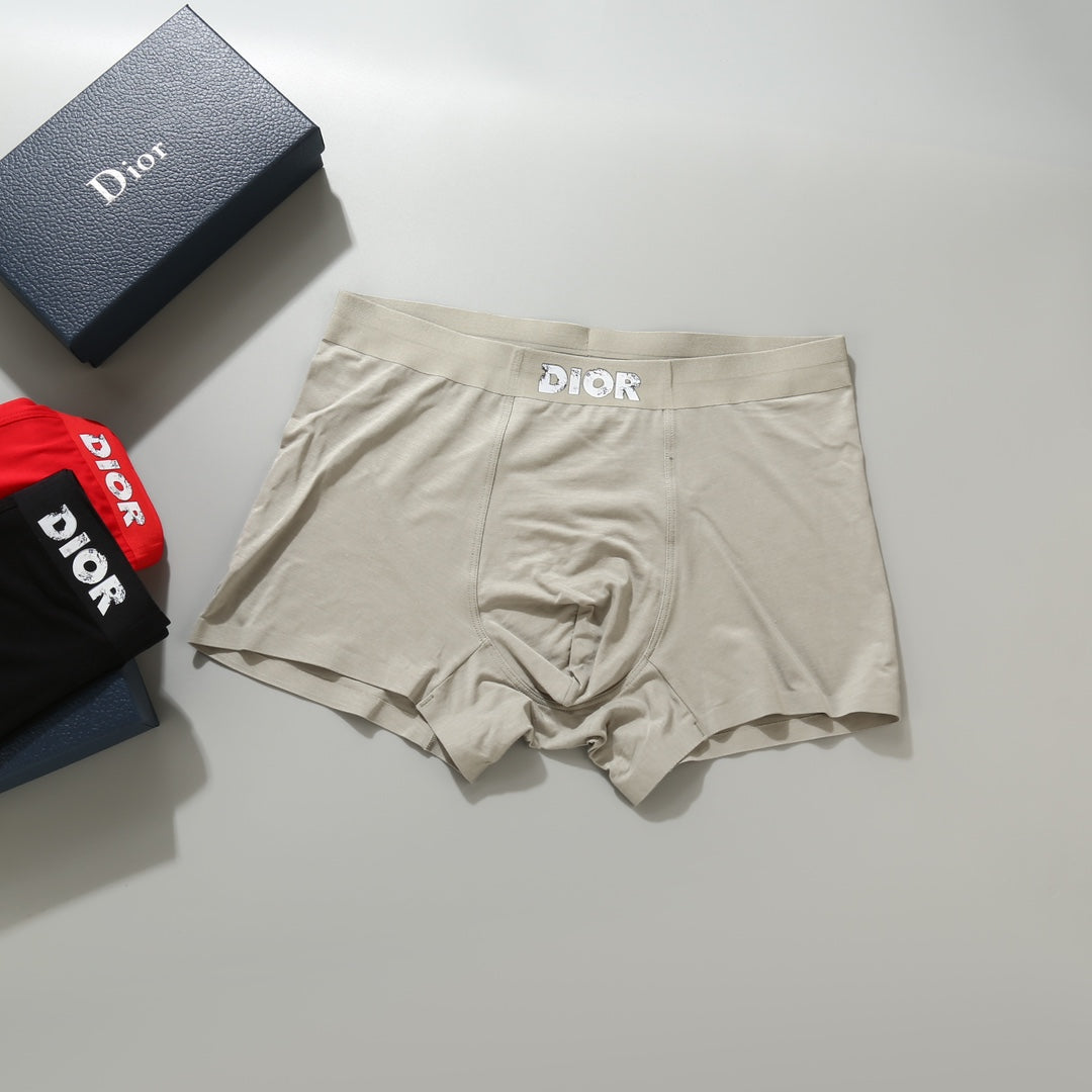 Dior Modal Men's Boxer Briefs - 3-Piece Box