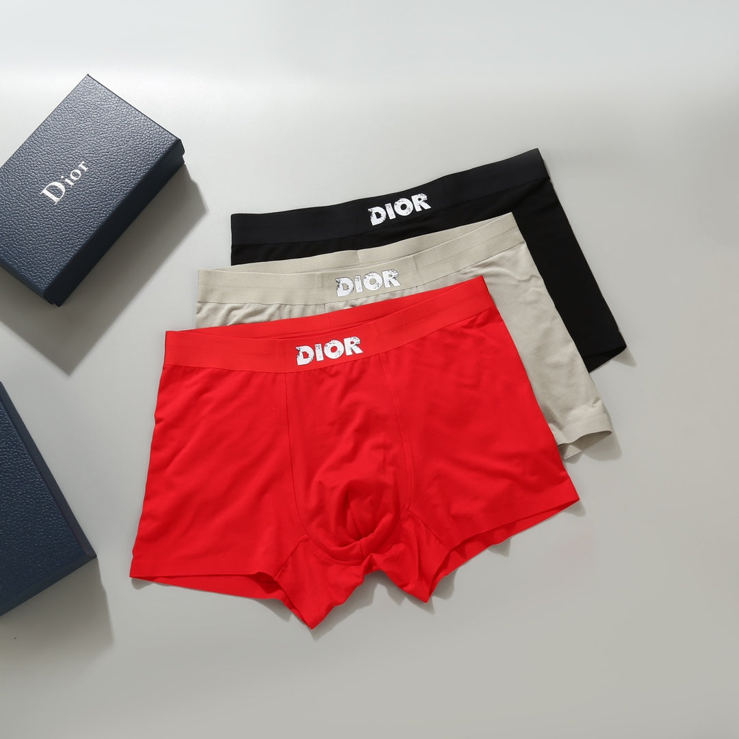 Dior Modal Men's Boxer Briefs - 3-Piece Box