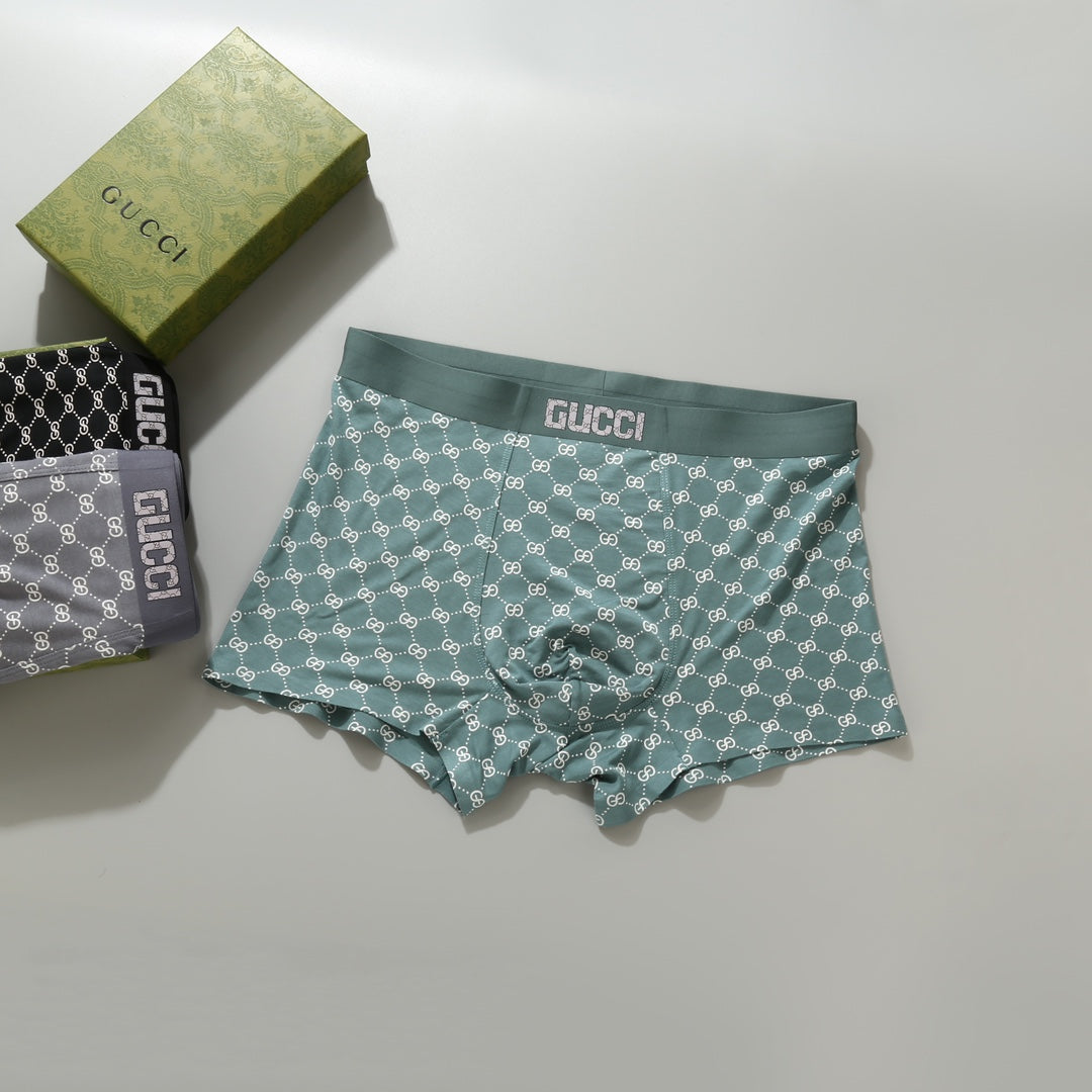 Gucci Modal Men's Boxer Briefs - 3-Piece Box