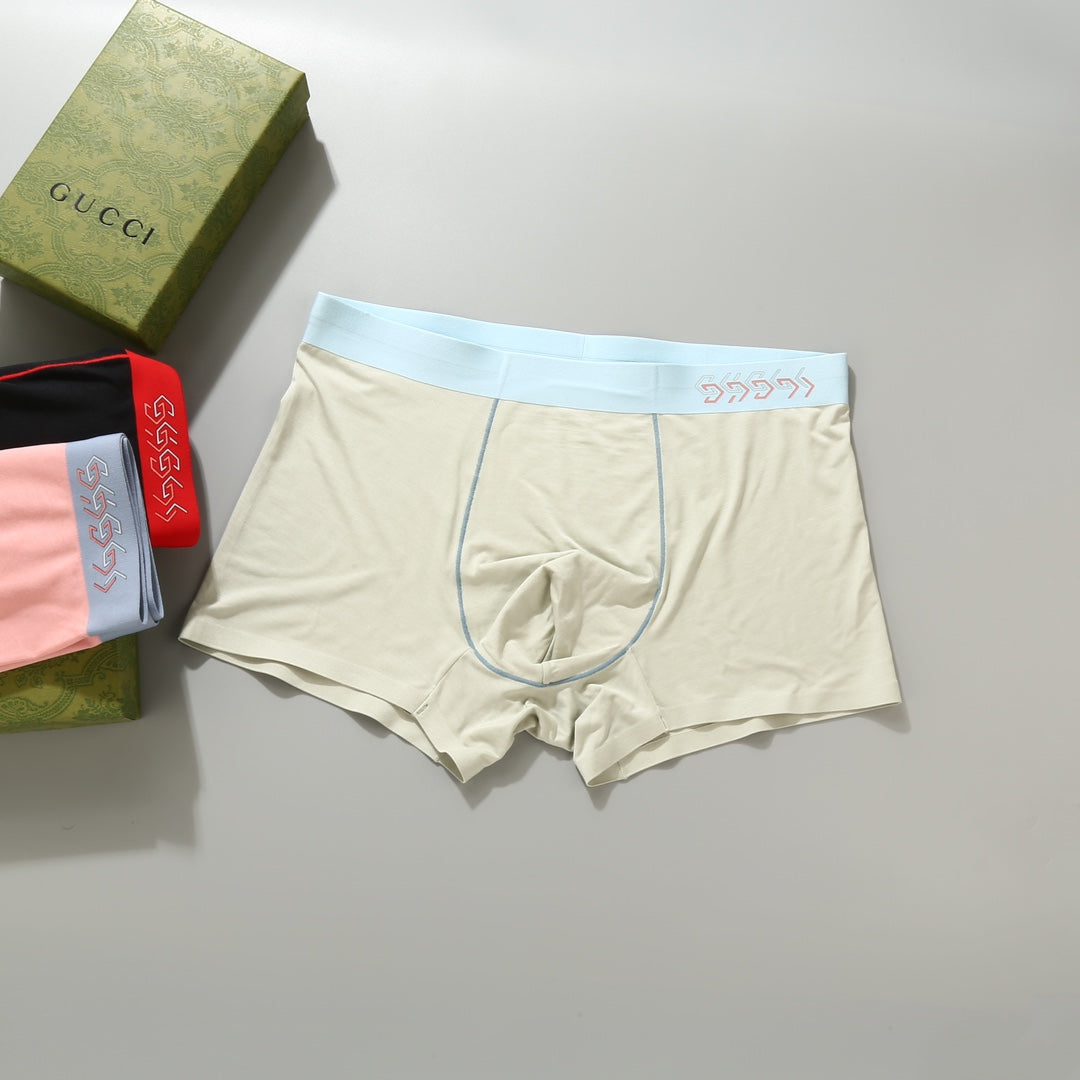 Gucci Modal Men's Boxer Briefs - 3-Piece Box