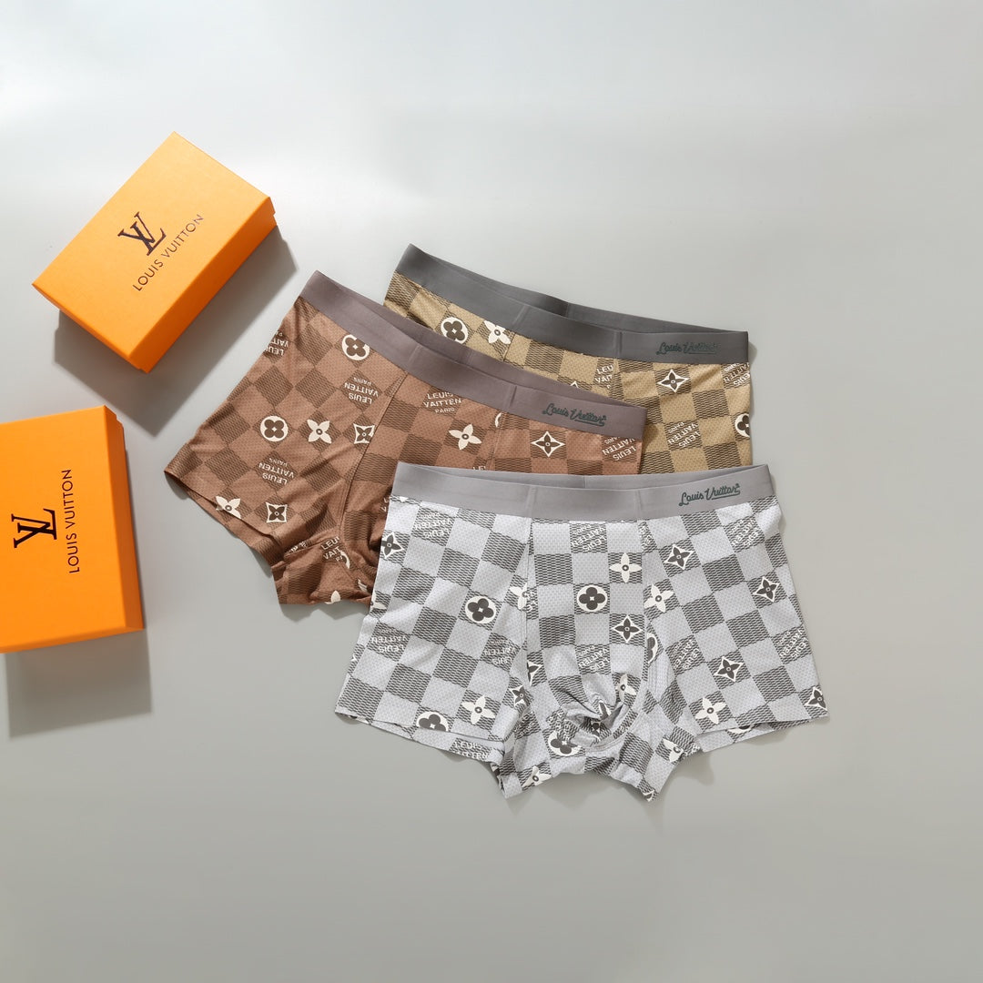 Louis Vuitton Modal Men's Boxer Briefs - 3-Piece Box