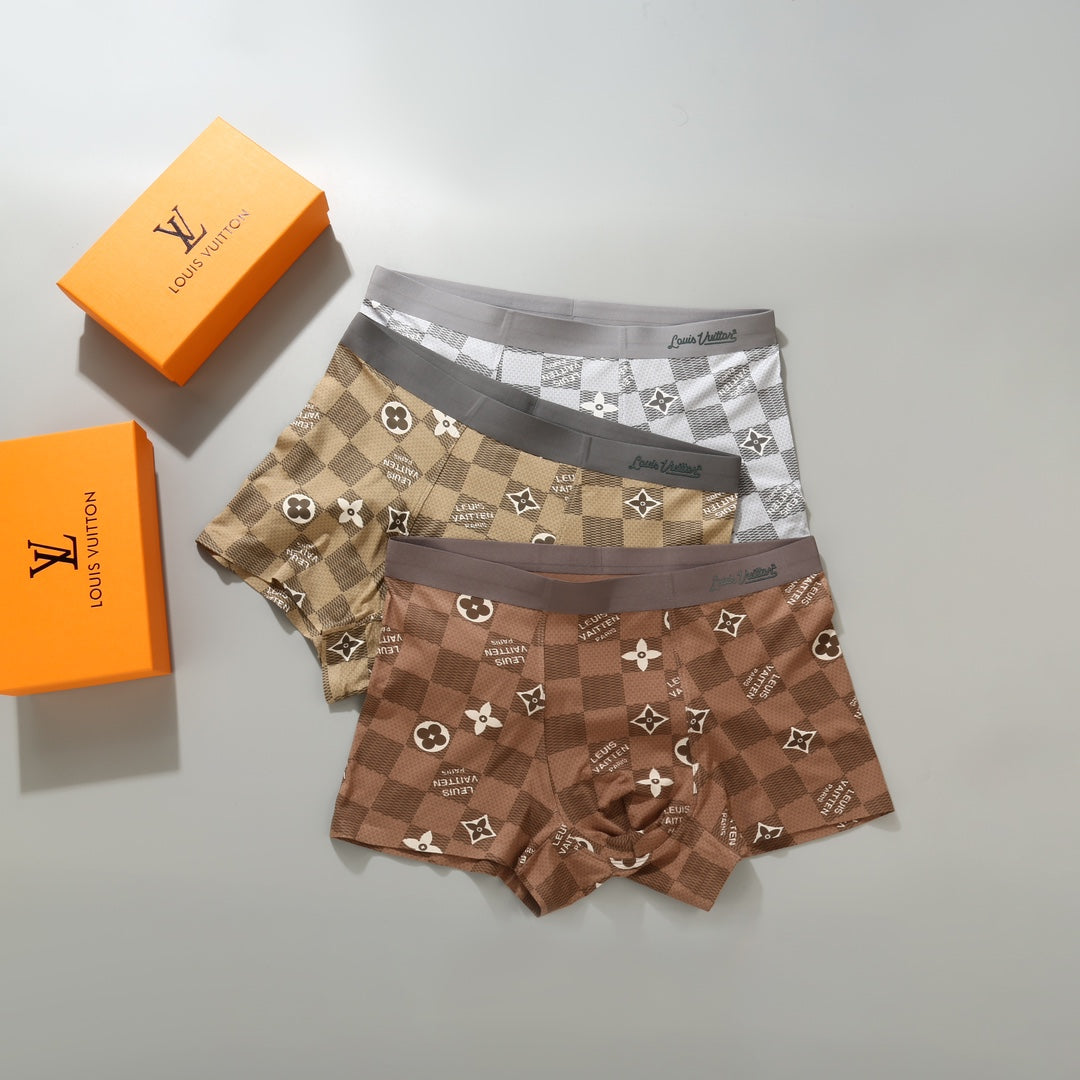 Louis Vuitton Modal Men's Boxer Briefs - 3-Piece Box