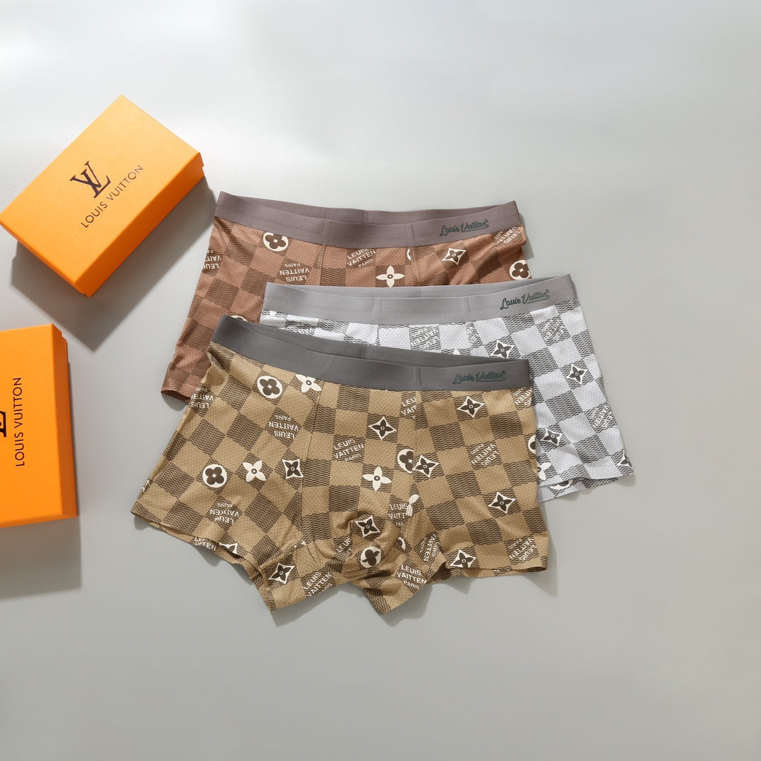 Louis Vuitton Modal Men's Boxer Briefs - 3-Piece Box