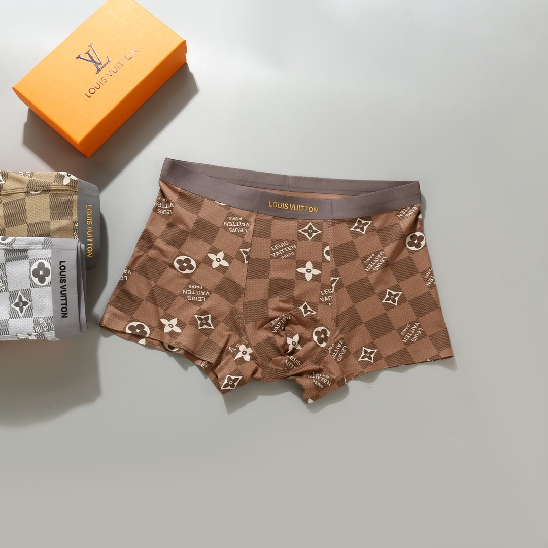 Louis Vuitton Modal Blend Men's Underwear - Box of 3