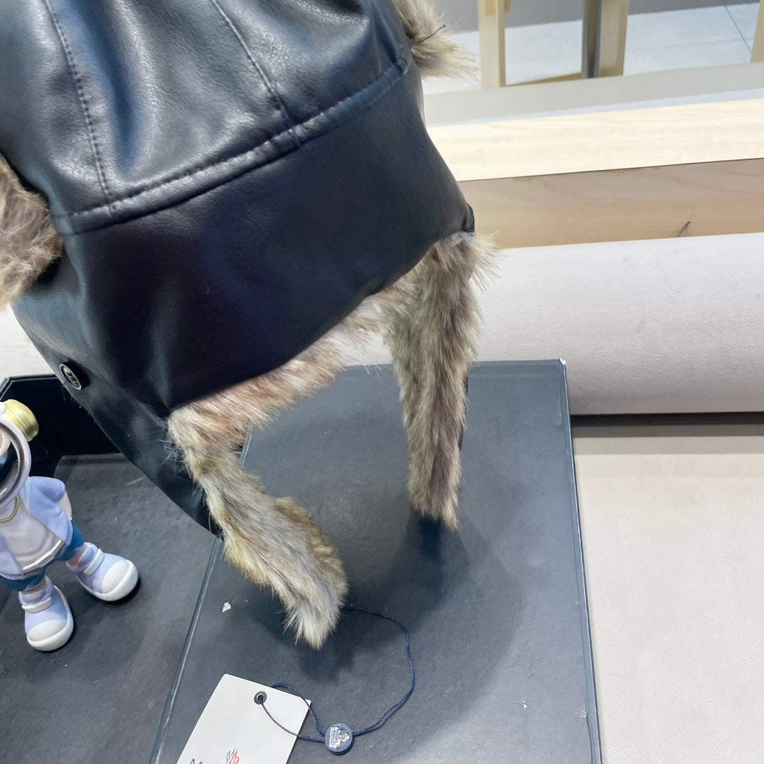 Moncler Plush Earflap Hat - image 5