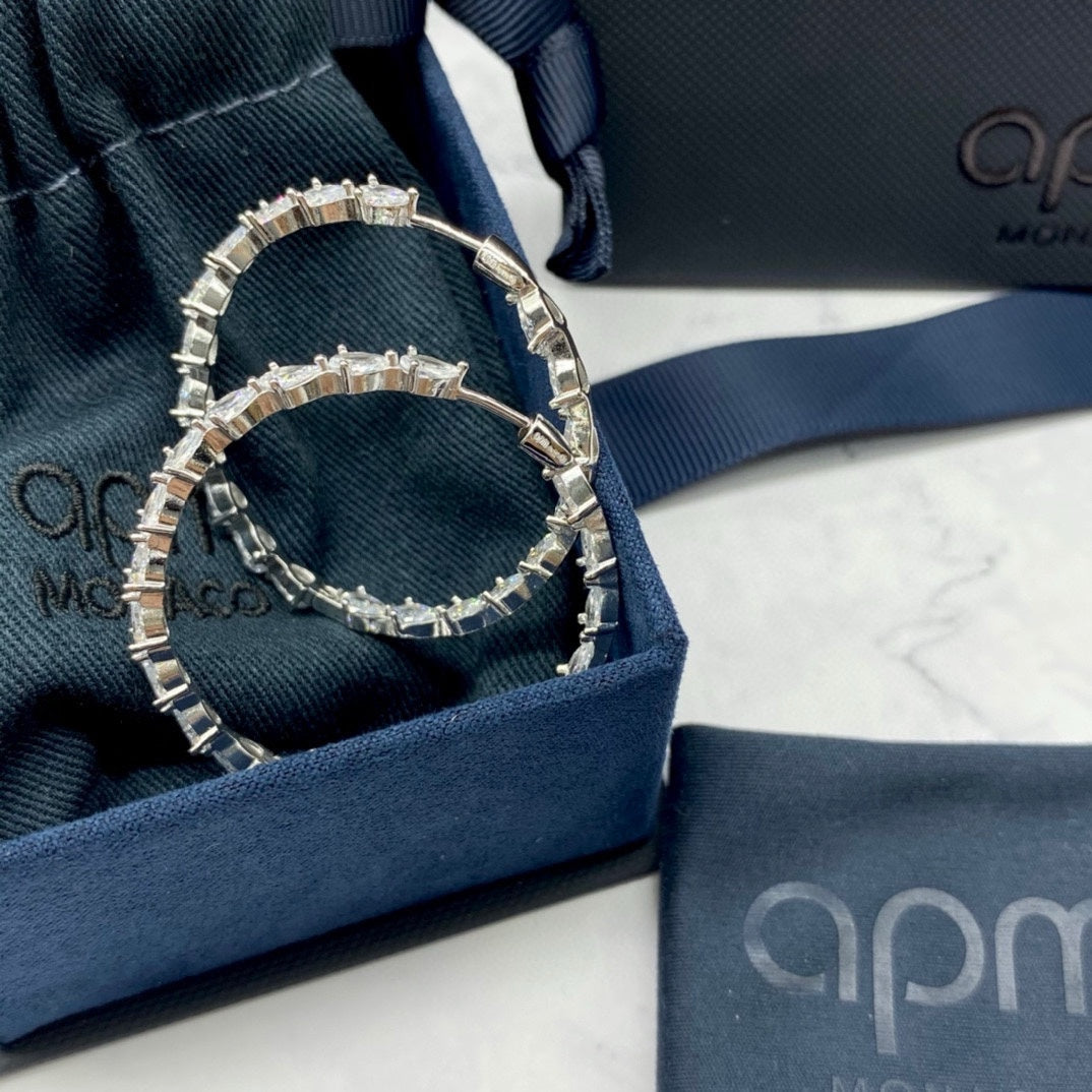 Martin Graham earrings in polished metal-tone – main product view