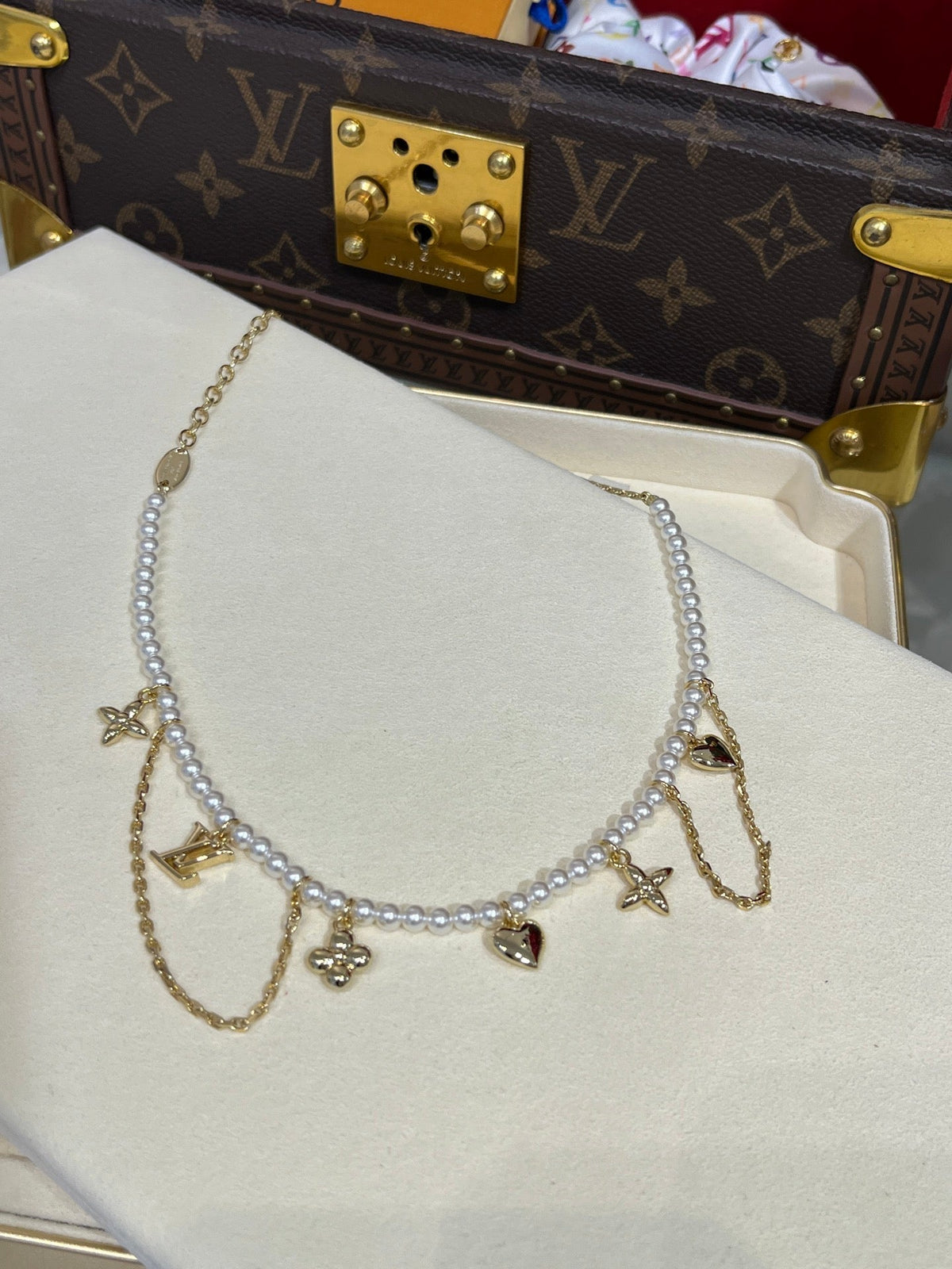 Martin Graham pendant necklace in polished metal-tone – main product view