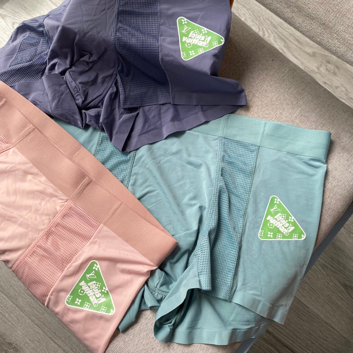 Louis Vuitton Pastel Multi-Colour Men's Boxer Briefs - 3-Piece Box