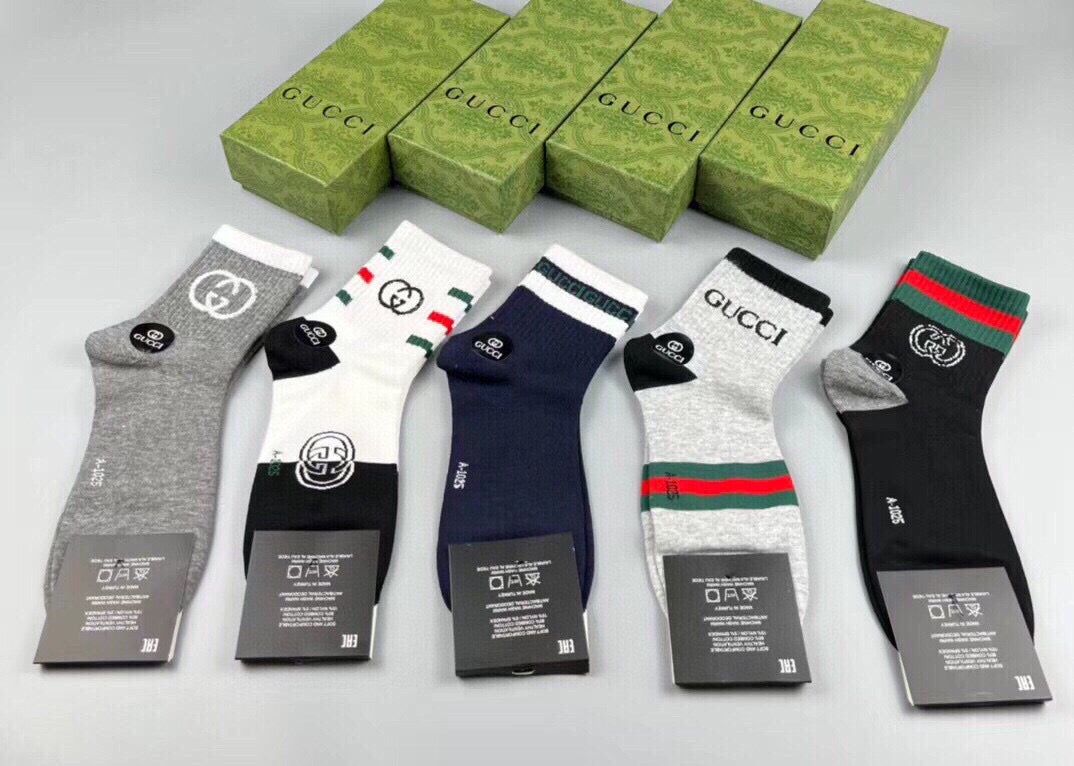 Gucci Short Socks - 5-Pair Pack