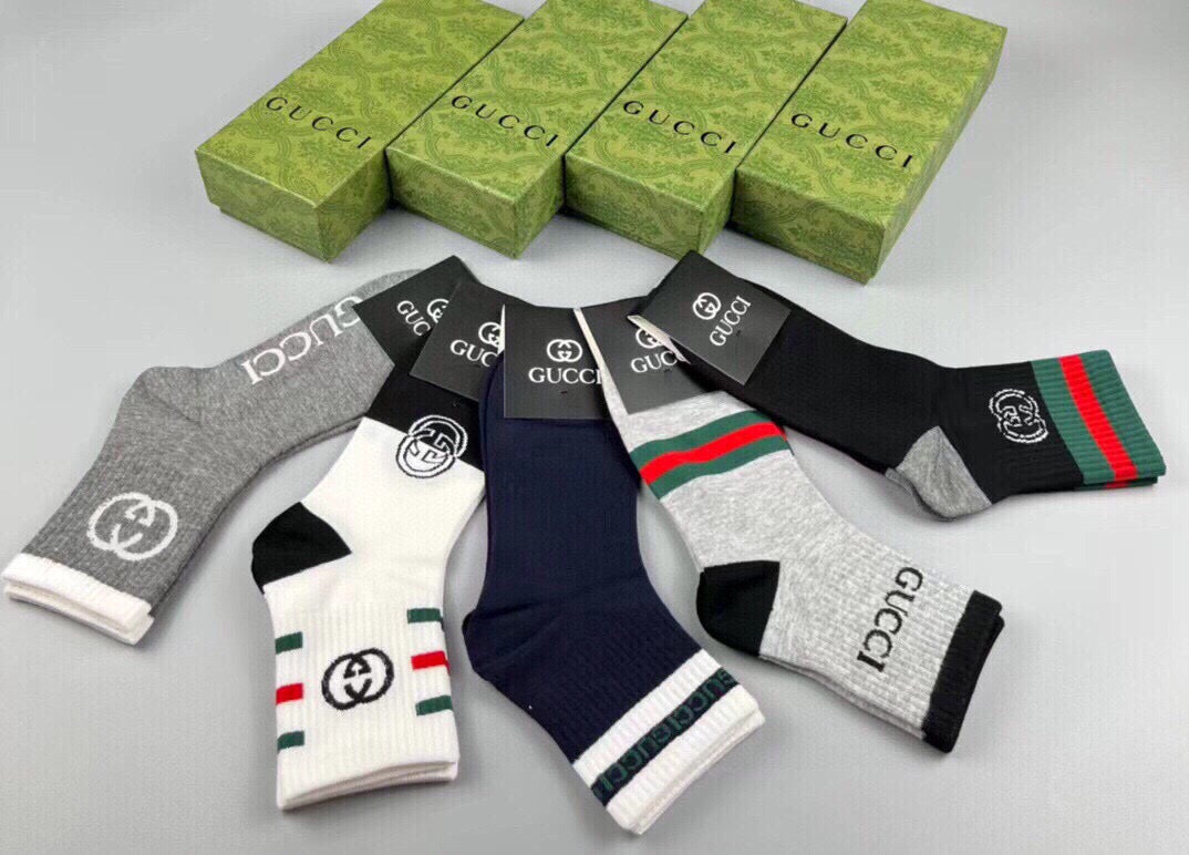 Gucci Short Socks - 5-Pair Pack