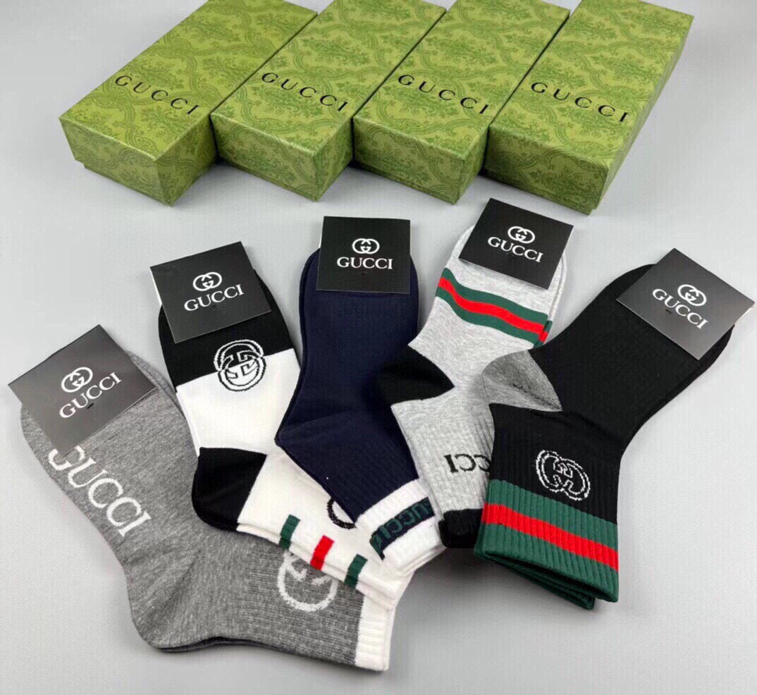 Gucci Short Socks - 5-Pair Pack