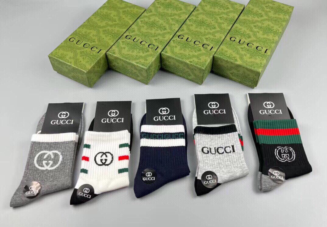 Gucci Short Socks - 5-Pair Pack