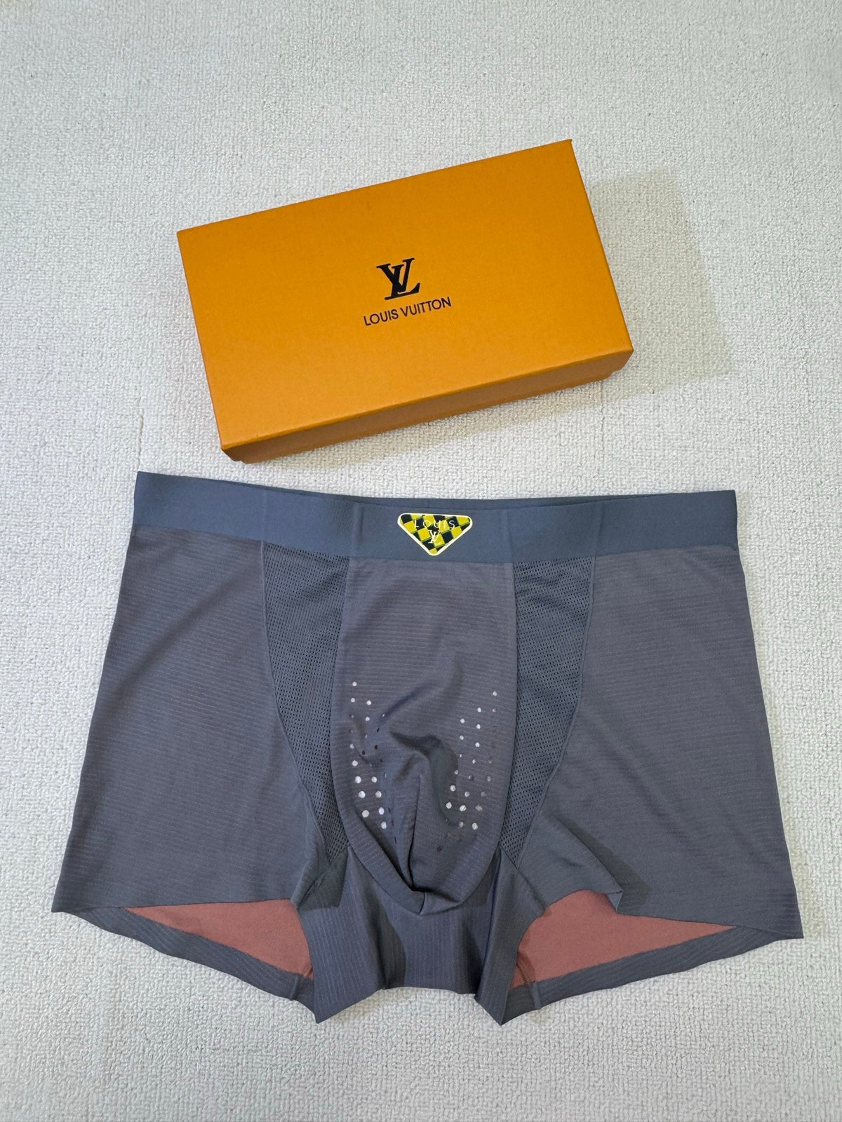 Louis Vuitton Nylon Blend Men's Boxer Briefs - 3-Piece Box