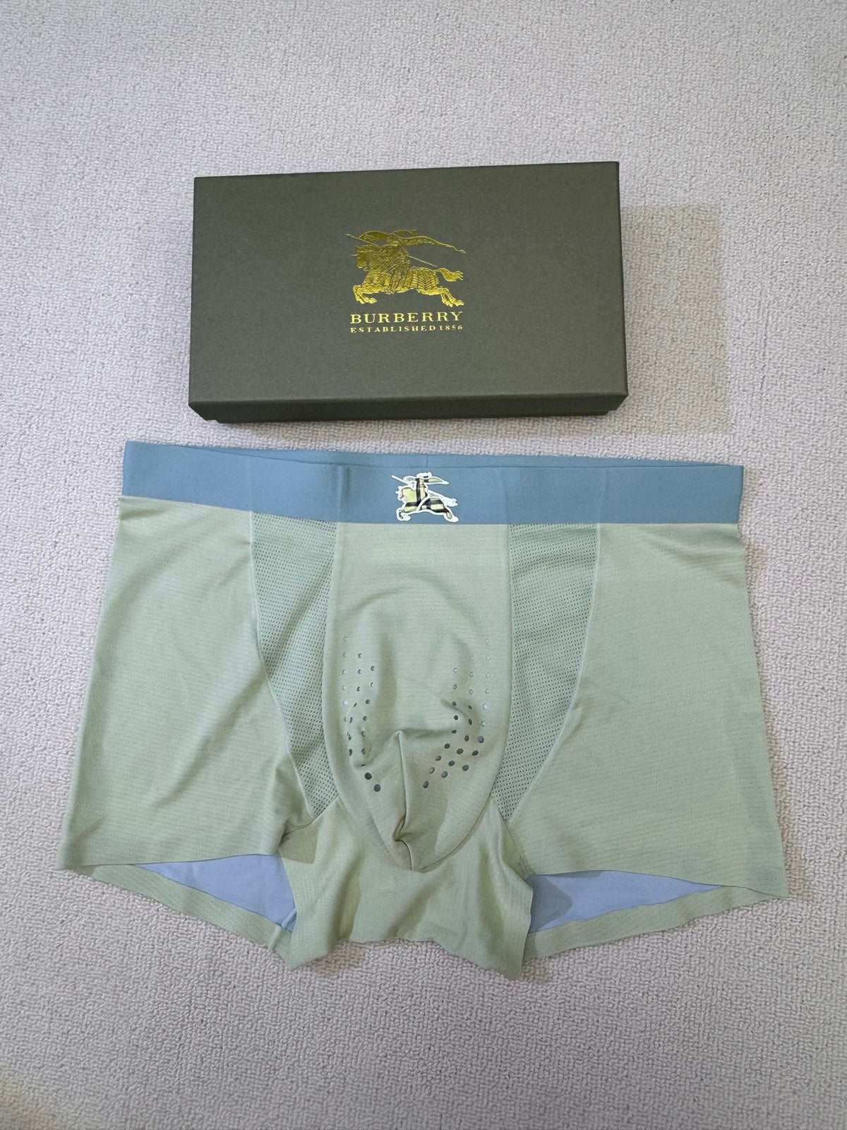 Nylon Blend Men's Boxer Briefs - 3-Piece Box