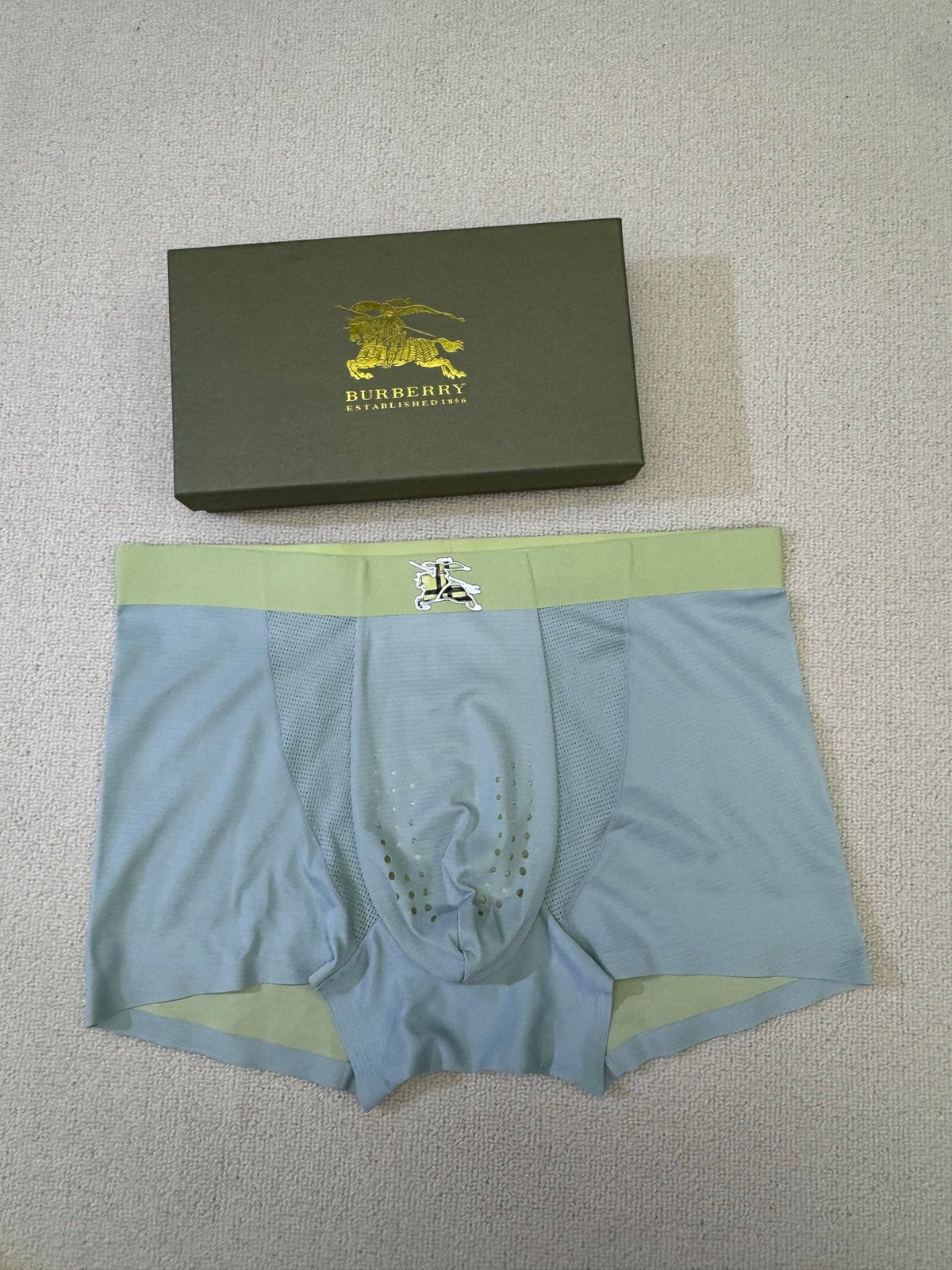Burberry Nylon Blend Men's Boxer Briefs - 3-Piece Box