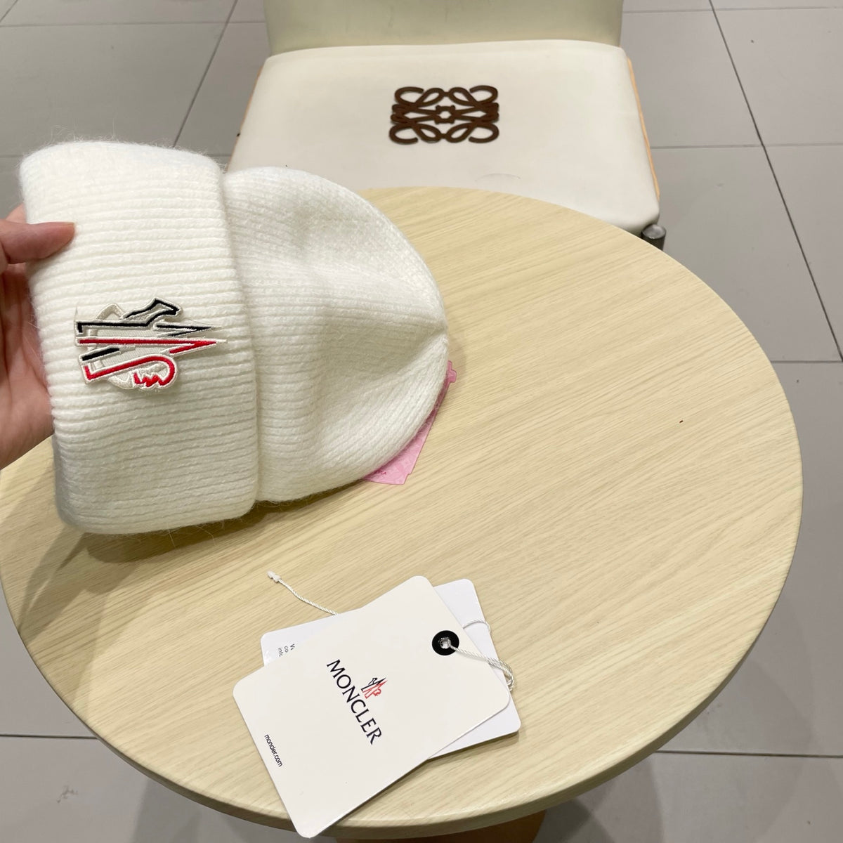 Moncler Cashmere Beanie - image 6
