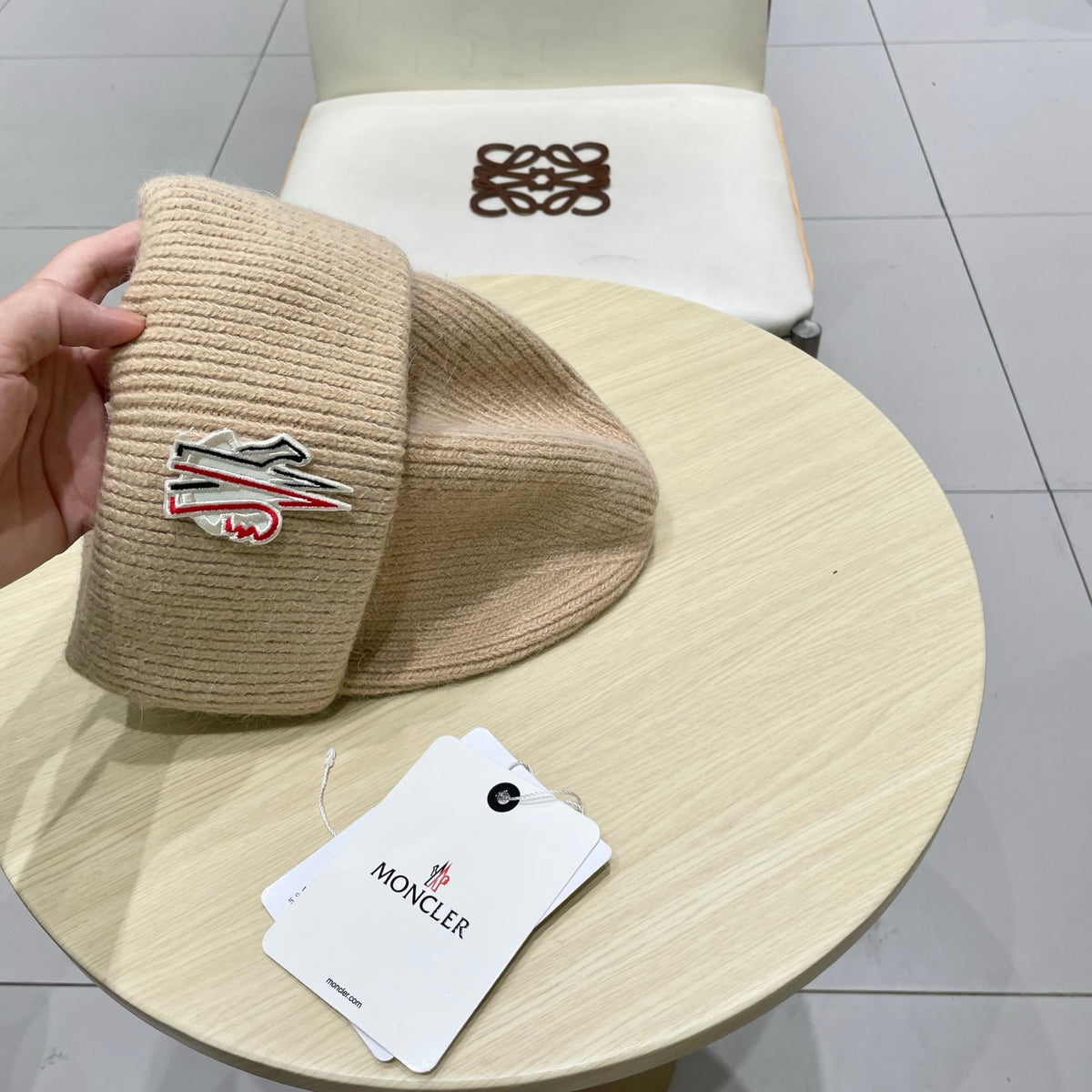 Moncler Cashmere Beanie - image 6