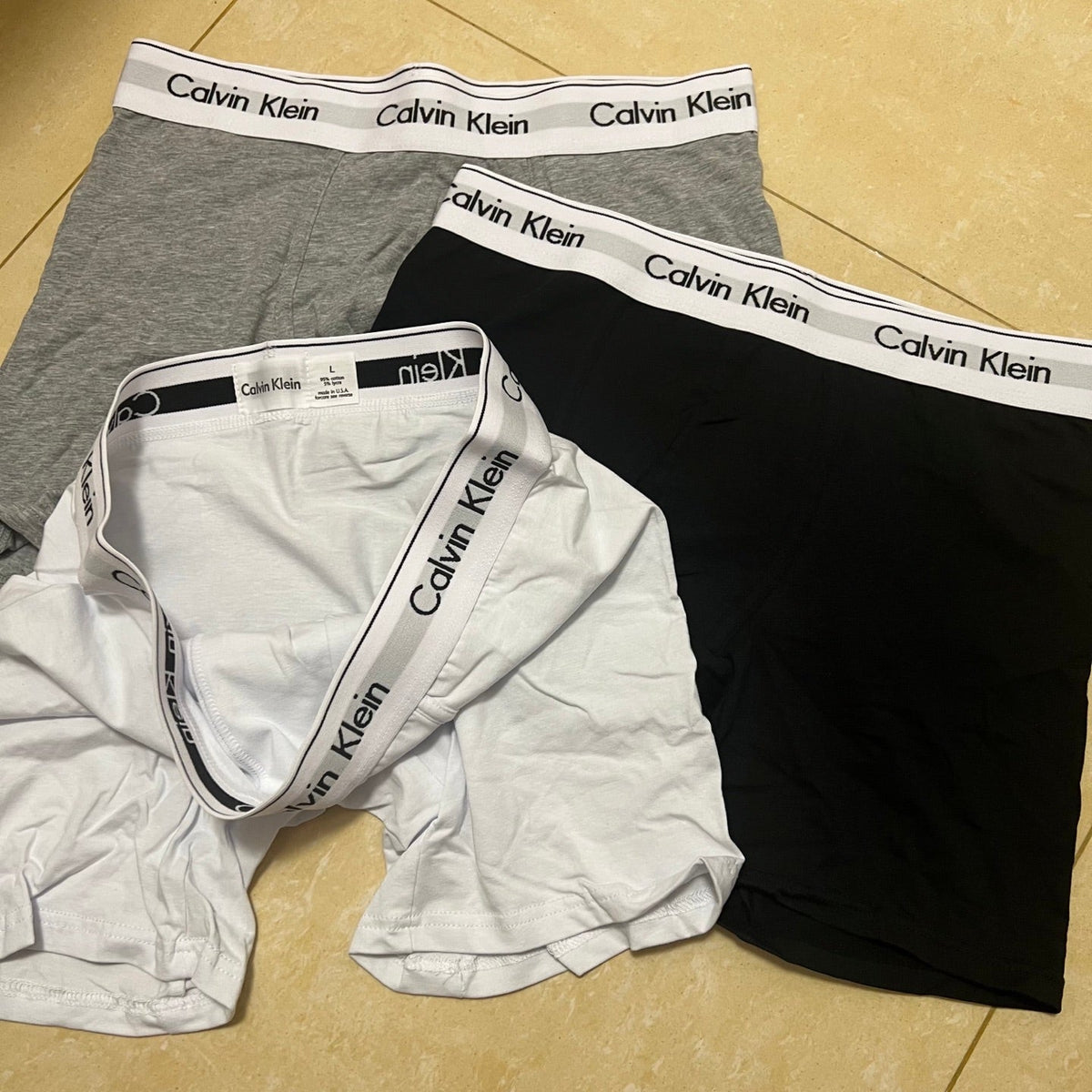 Calvin Klein Men's Boxer Briefs - 3-Piece Box