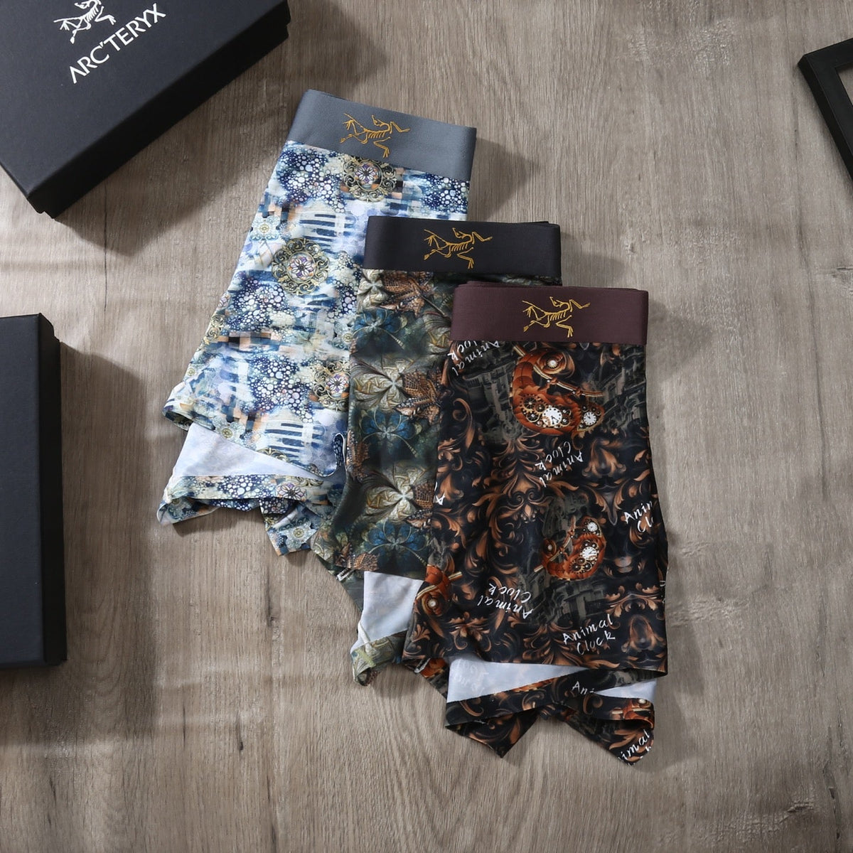Arc'teryx Ice-Silk Men's Boxer Briefs - 3-Piece Box