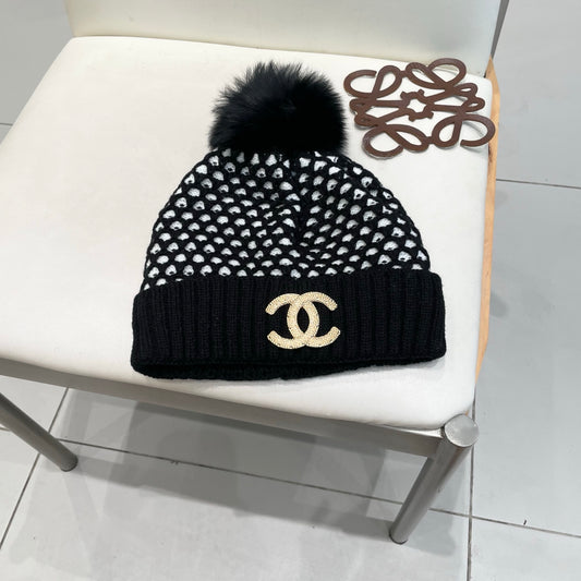 Chanel Knit Beanie - image 1