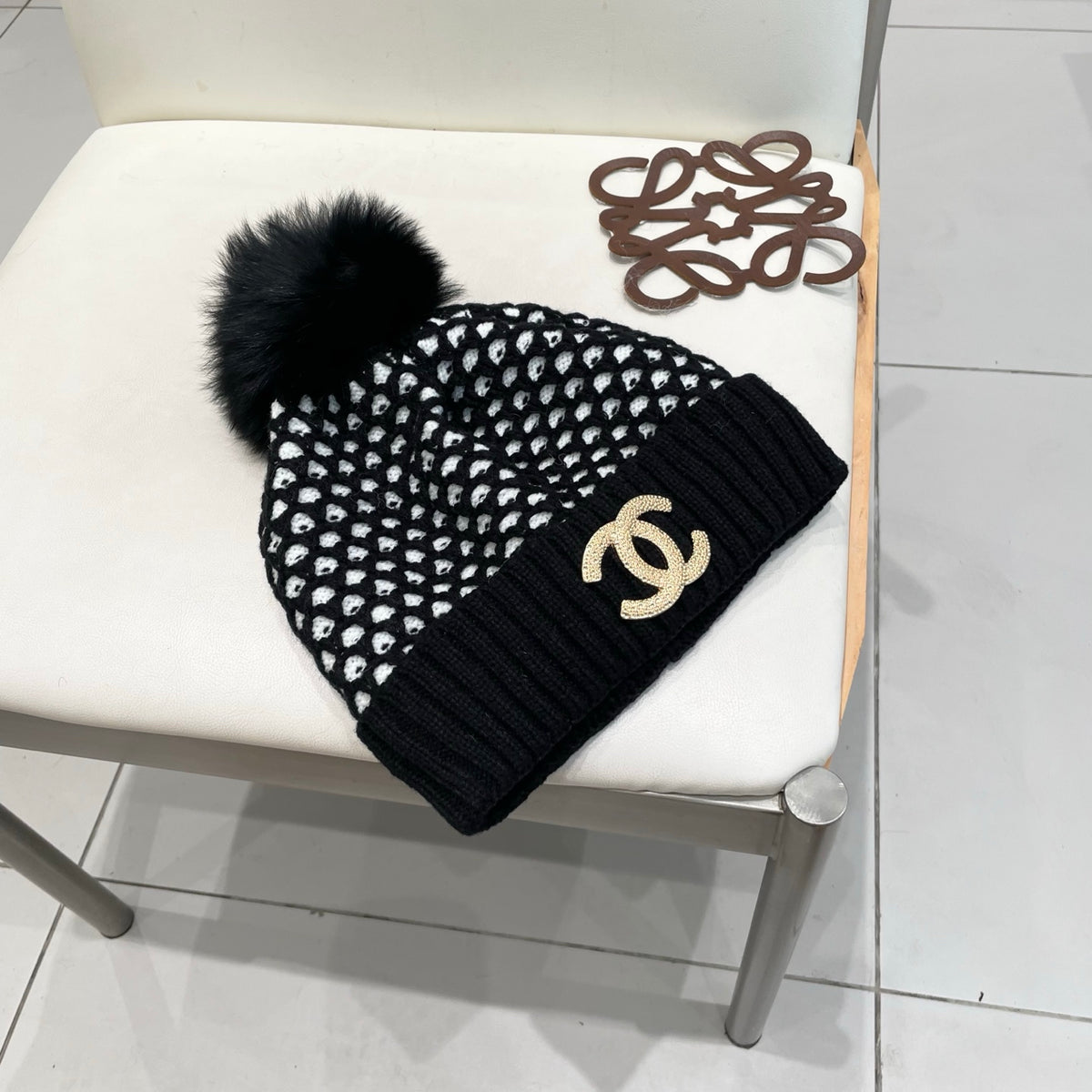 Chanel Knit Beanie - image 3