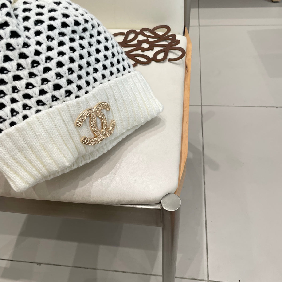 Chanel Knit Beanie - image 4